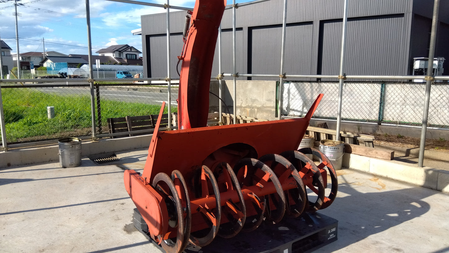 【ジャンク・部品取り用】メーカー型式不明　中古　スノーラッセル　「宮城店2238」