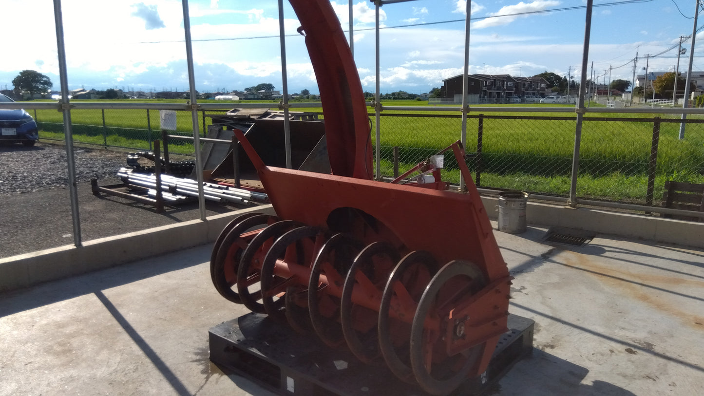 【ジャンク・部品取り用】メーカー型式不明　中古　スノーラッセル　「宮城店2238」