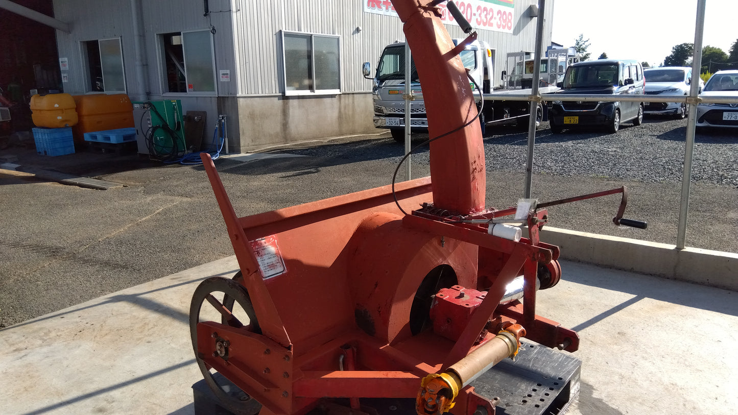 【ジャンク・部品取り用】メーカー型式不明　中古　スノーラッセル　「宮城店2238」