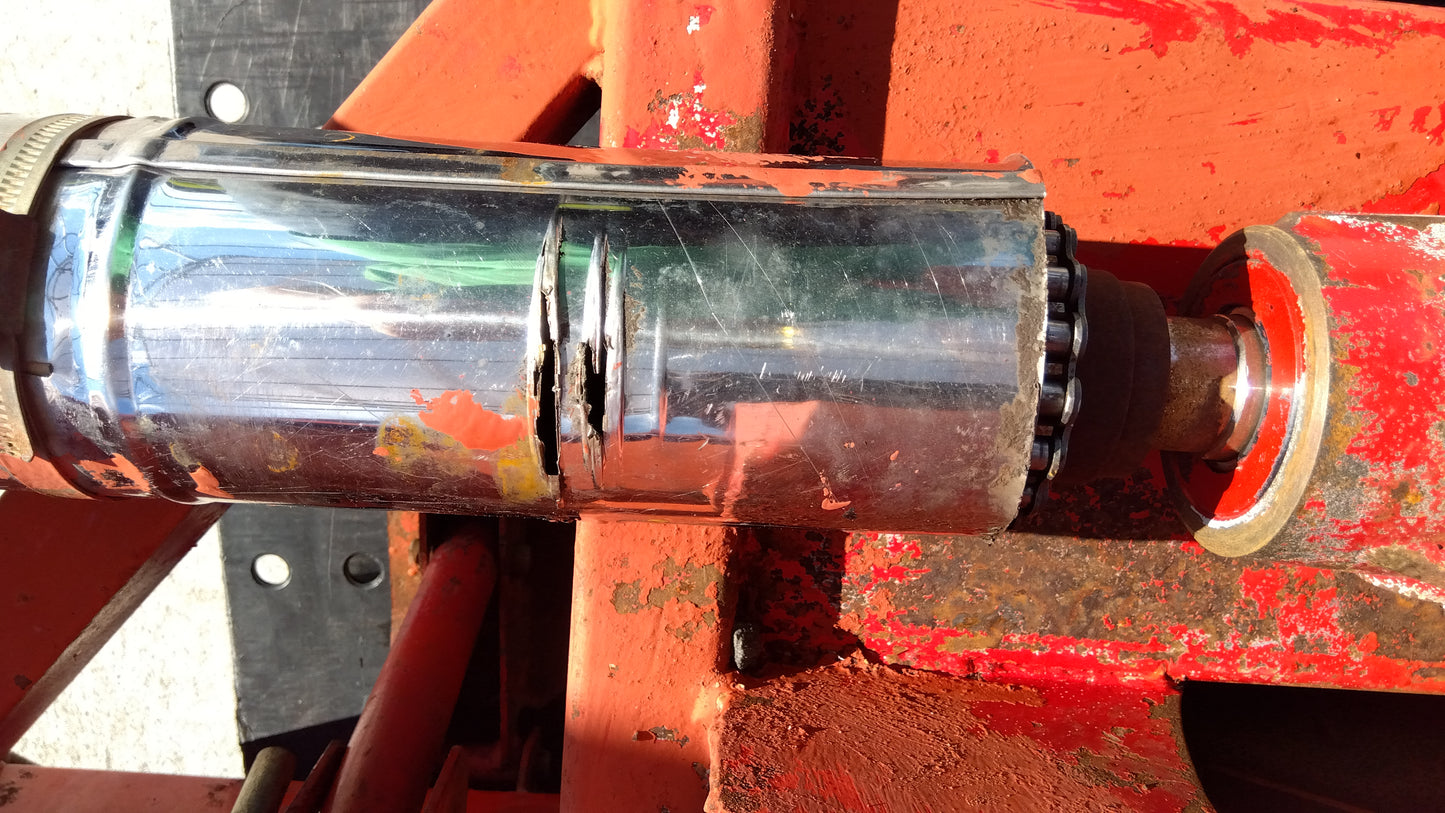 【ジャンク・部品取り用】メーカー型式不明　中古　スノーラッセル　「宮城店2238」