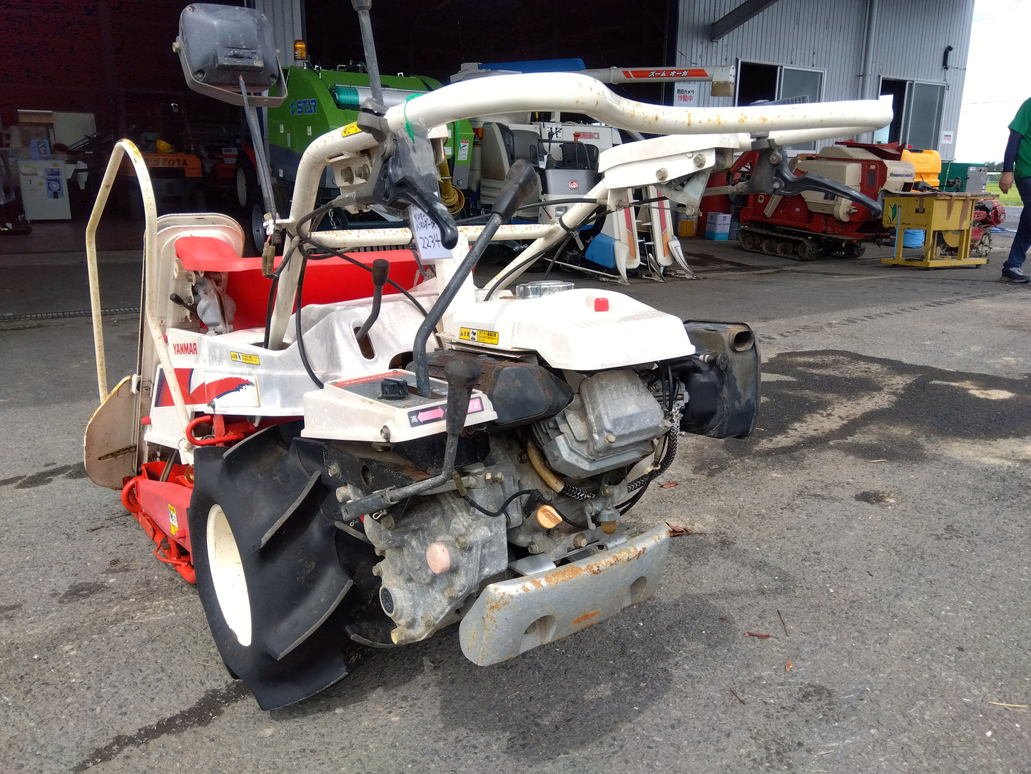 ヤンマー　中古　バインダー　Be50　「宮城店2234」