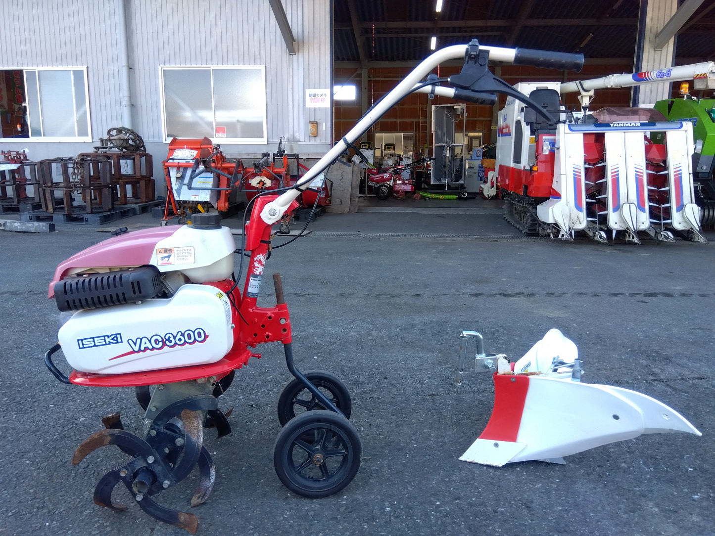 イセキ　中古　耕耘機　VAC3600-S　「宮城店　2254P」