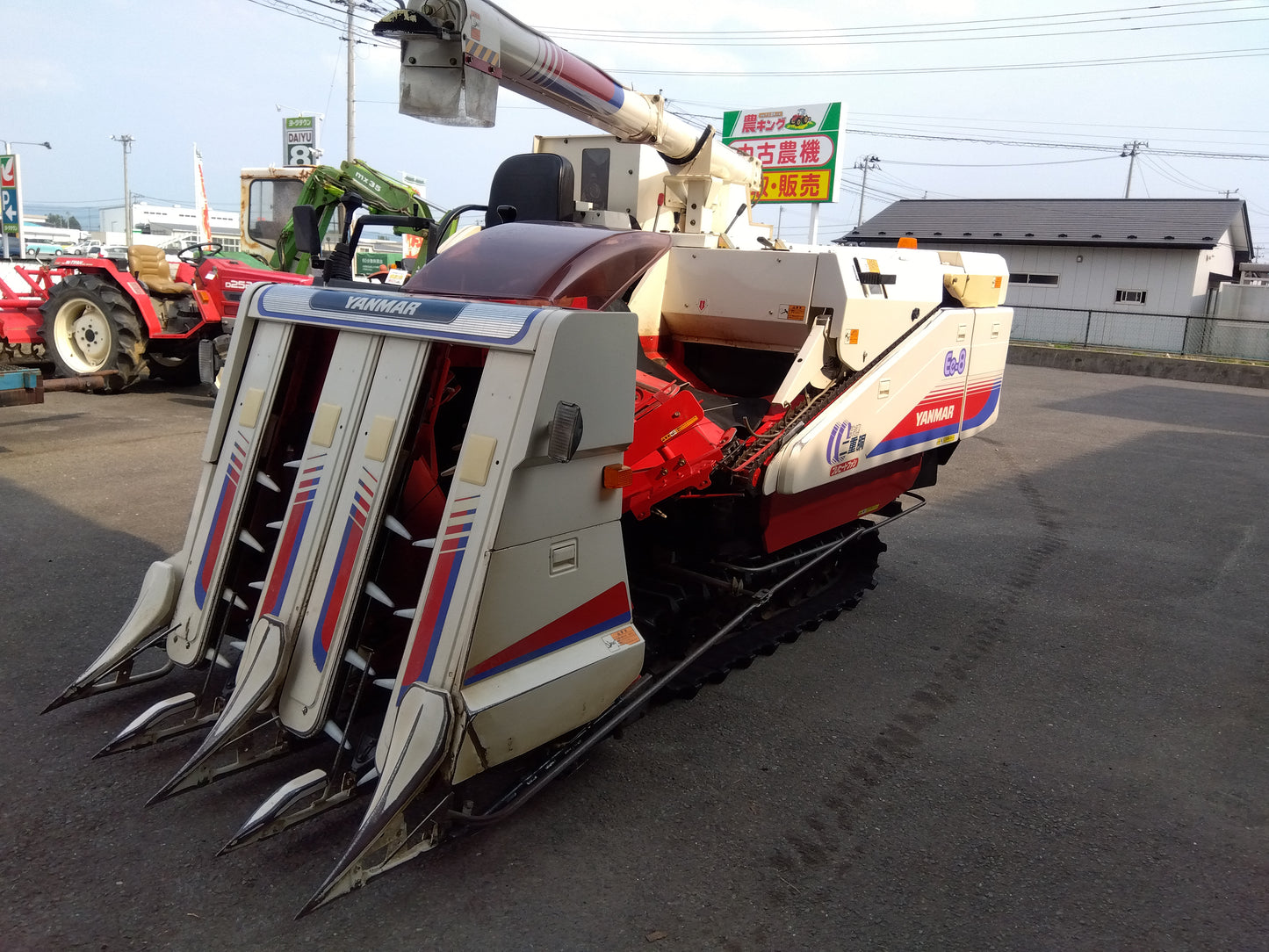 ヤンマー　中古　コンバイン　Ee-8　『宮城店2255』P