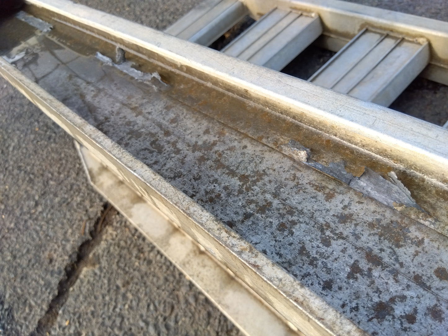 メーカー不明 中古 アルミブリッジ 2700㎜ 【宮城 2315】