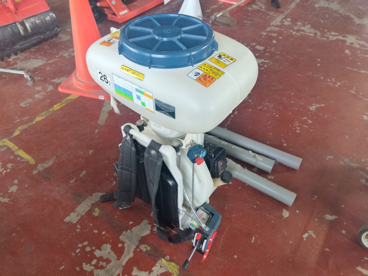 ヤンマー 中古 背負動力散布機 FS601 (宮城店 2260)