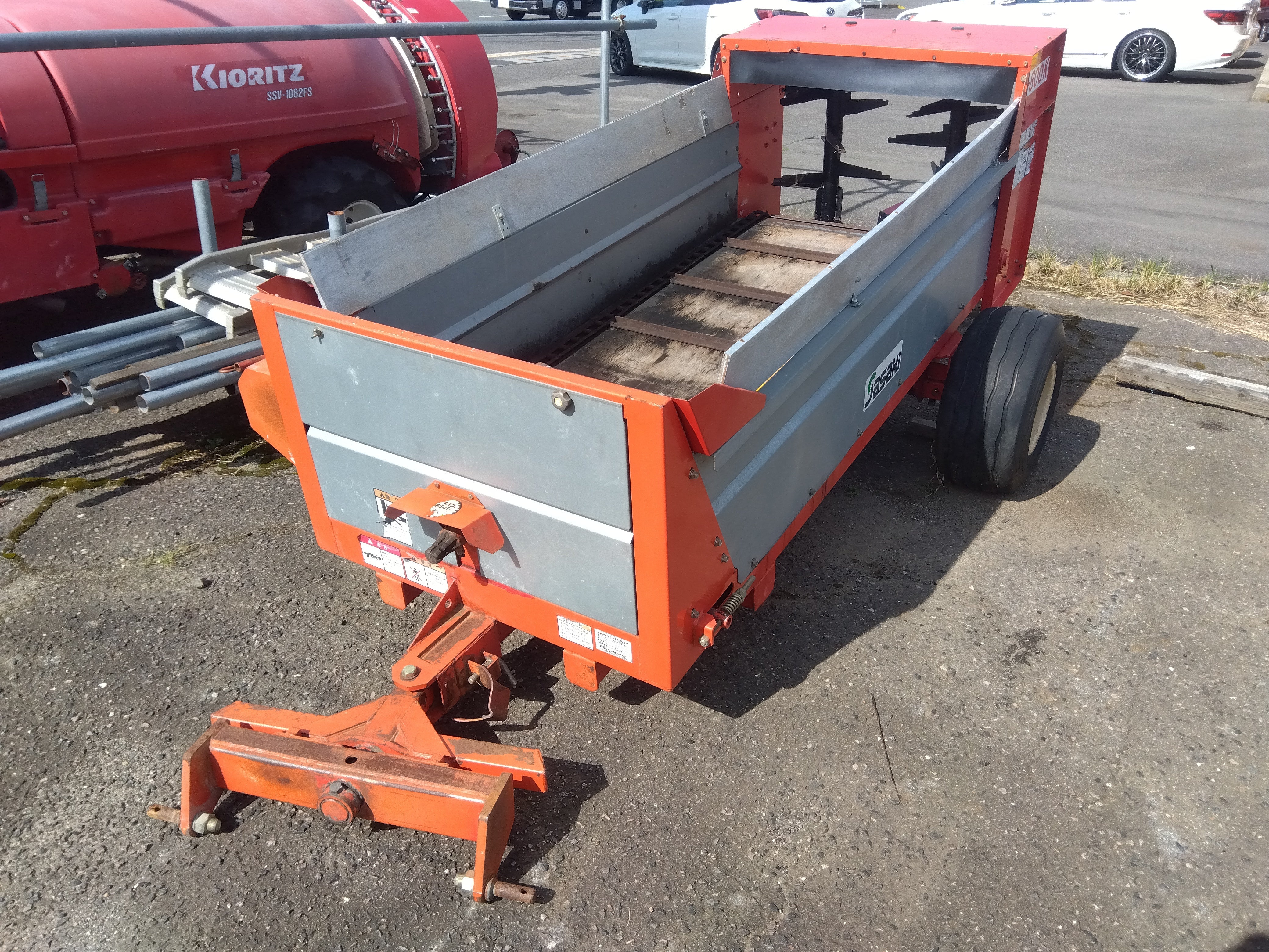 ササキ 中古 マニアスプレッダー GV-800K – 農キング