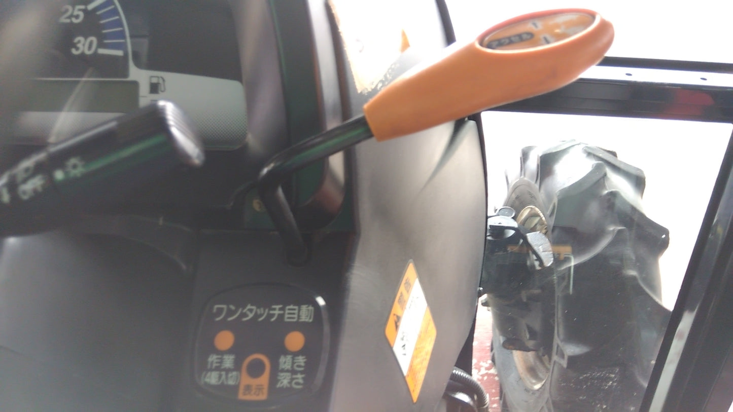 ヤンマー　中古　トラクター+ロータリー　EG334Y+RC190AS(カゴ車輪付き)　「宮城店2303」