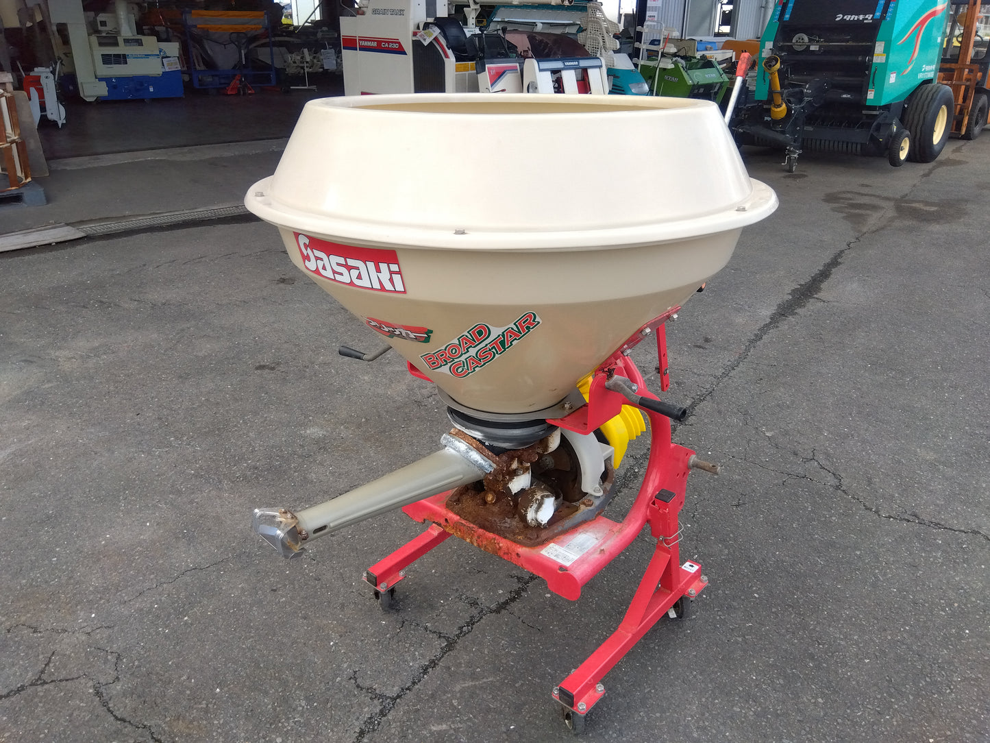 ササキ　中古　ブロードキャスター　CF-300　ジャンク品　「宮城店　2340」