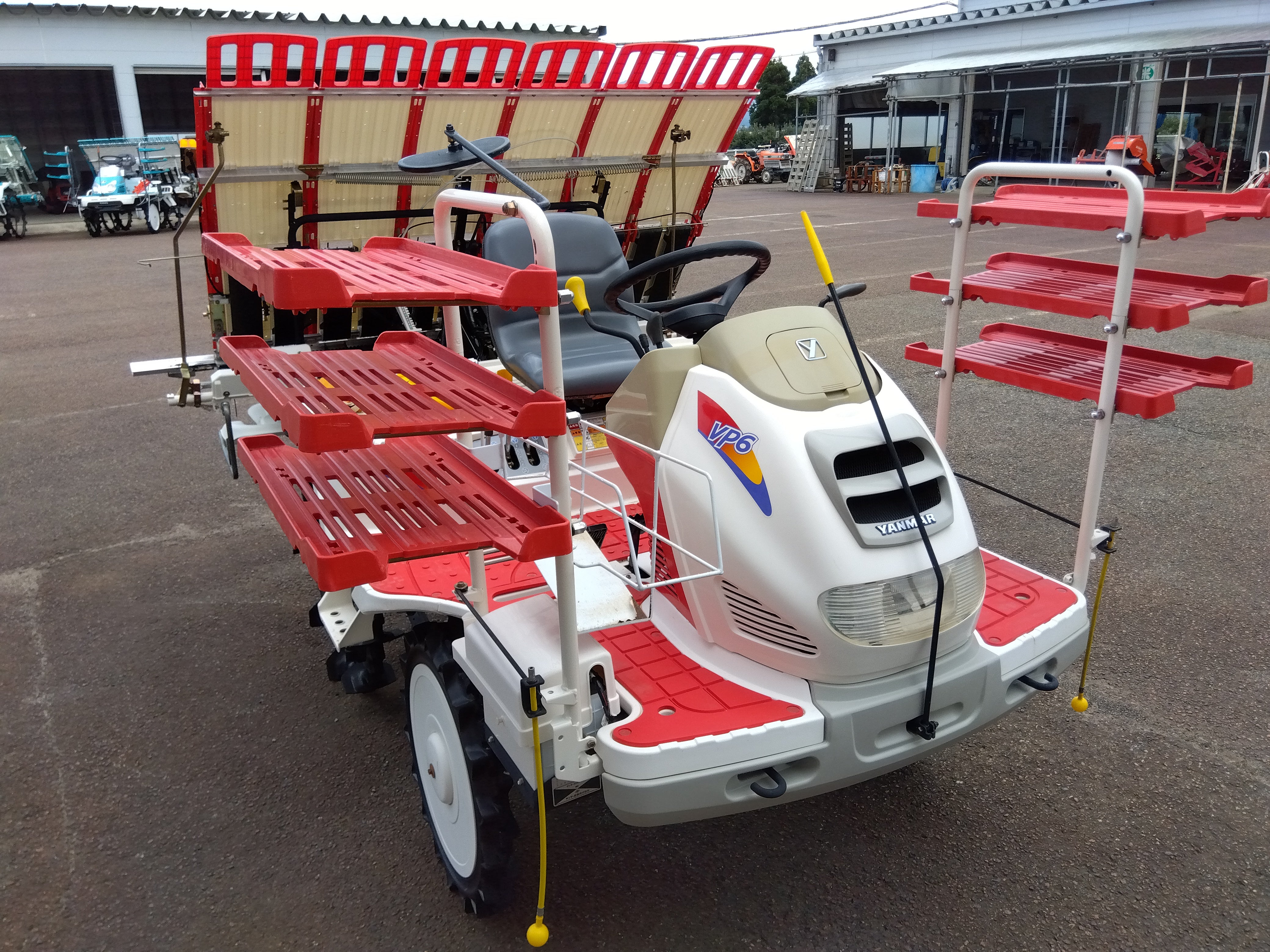 ヤンマー田植え機6条VP6 中古田植機ヤンマーVP6商品詳細【中古農機具販売 UMM】