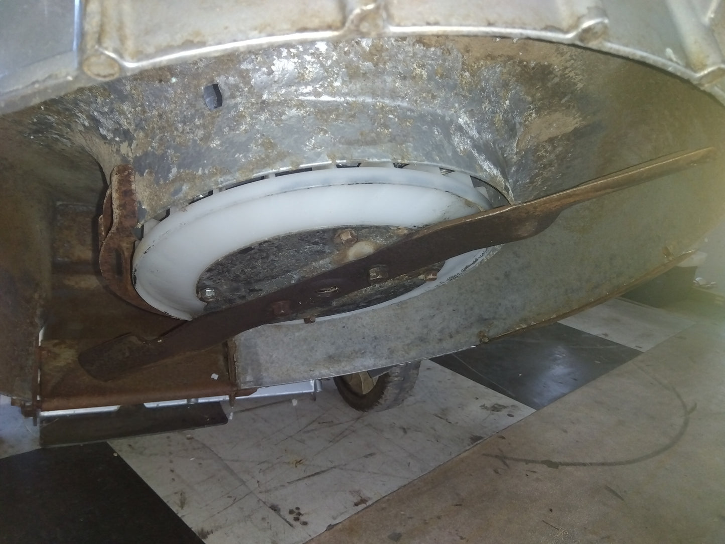 シバウラ　中古　芝刈機　GC53A【ジャンク品】