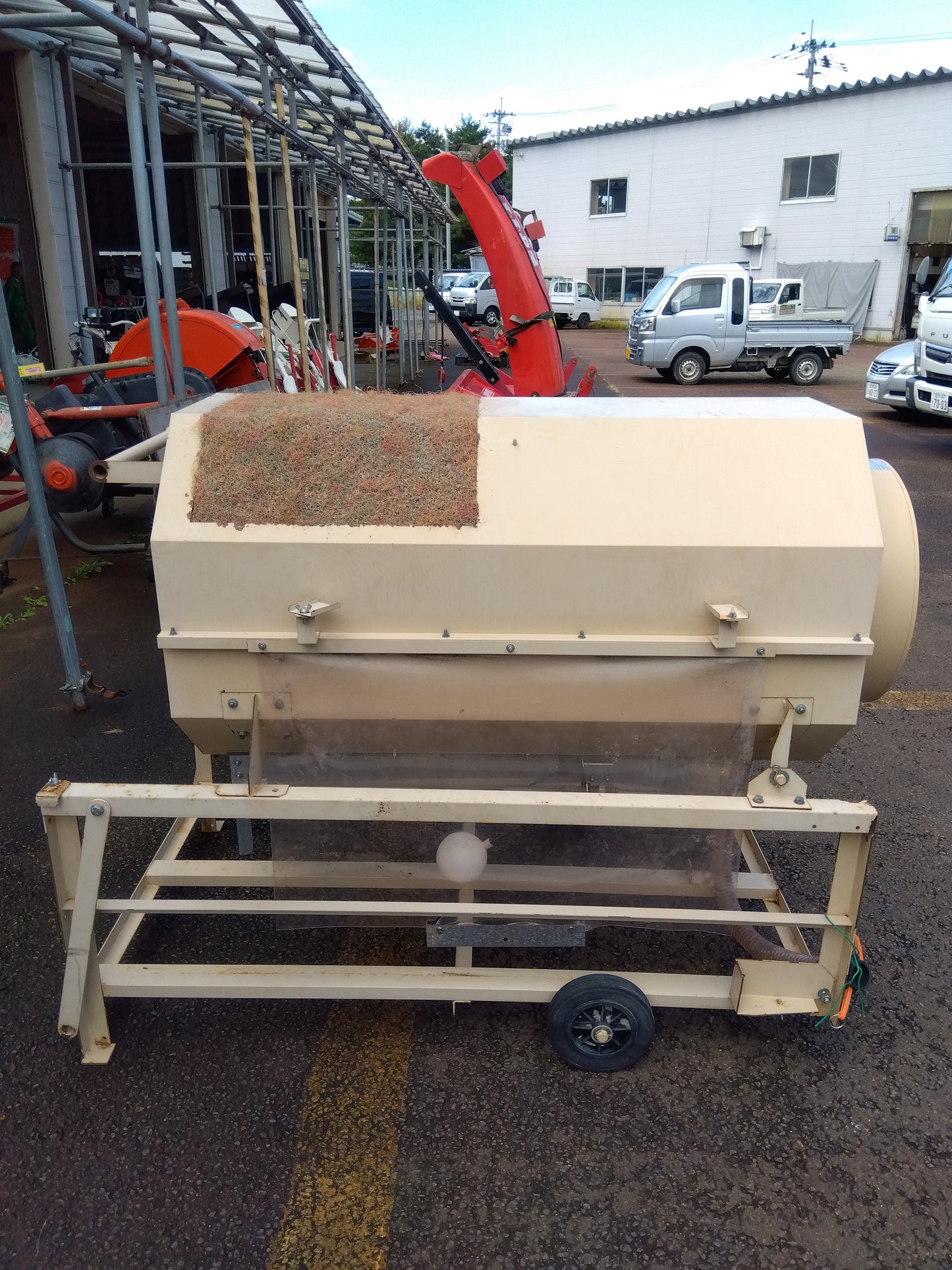 金子農機 中古 送風機用集塵機 チリとるもん TM-480C5 【山形店 9398】