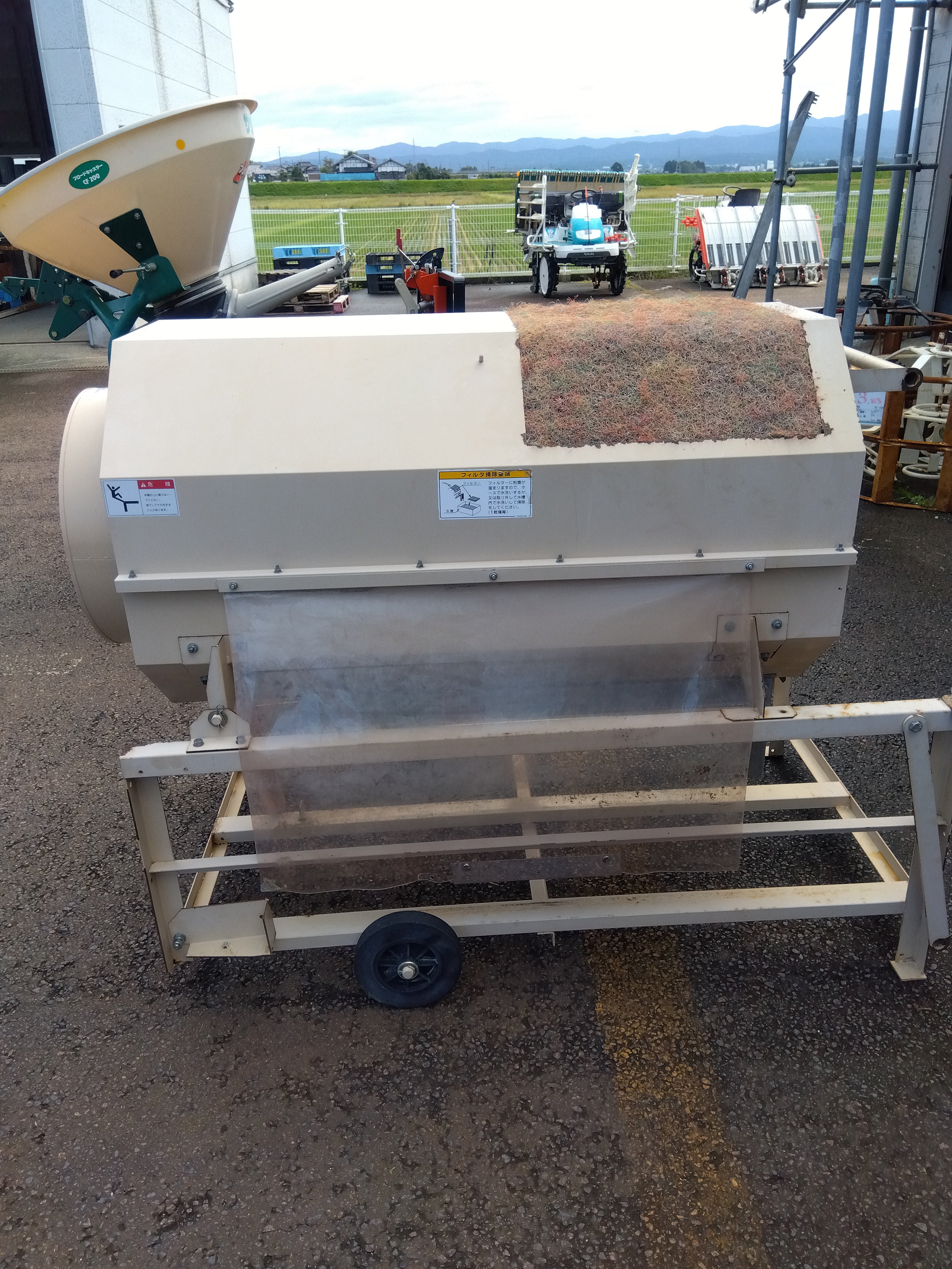 金子農機 中古 送風機用集塵機 チリとるもん TM-480C5 【山形店