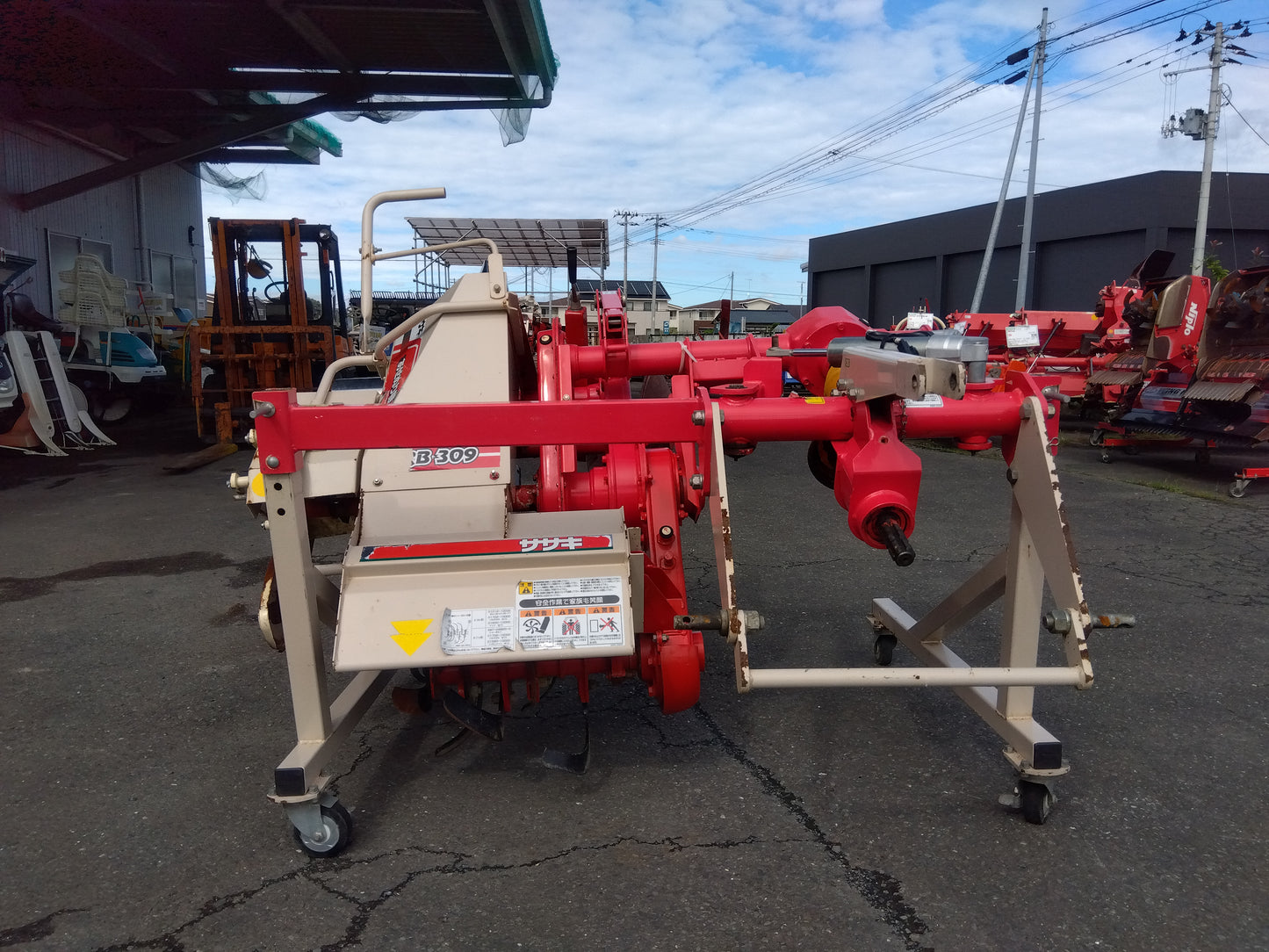 ササキ　中古　畦塗機　RB309　「宮城店　2320P」