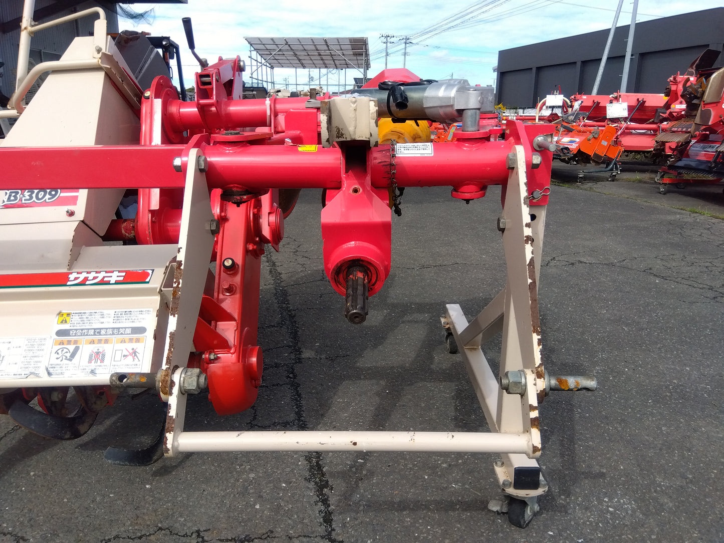 ササキ　中古　畦塗機　RB309　「宮城店　2320P」