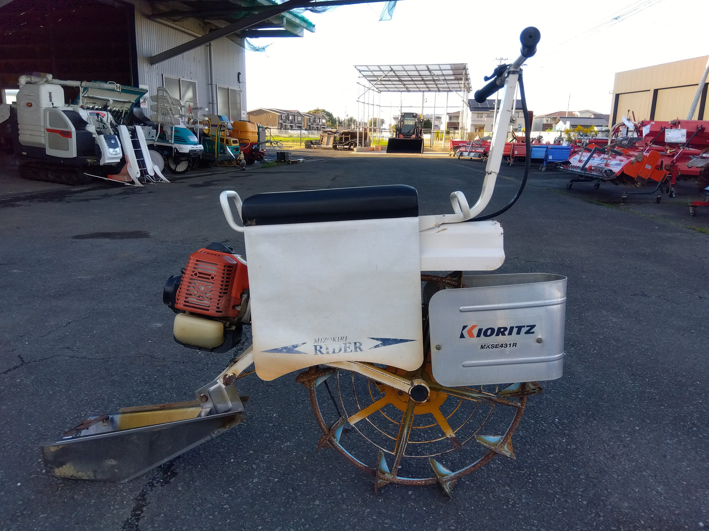 共立　中古　乗用溝切機　MKSE431R　ジャンク品　「宮城店　2361」　