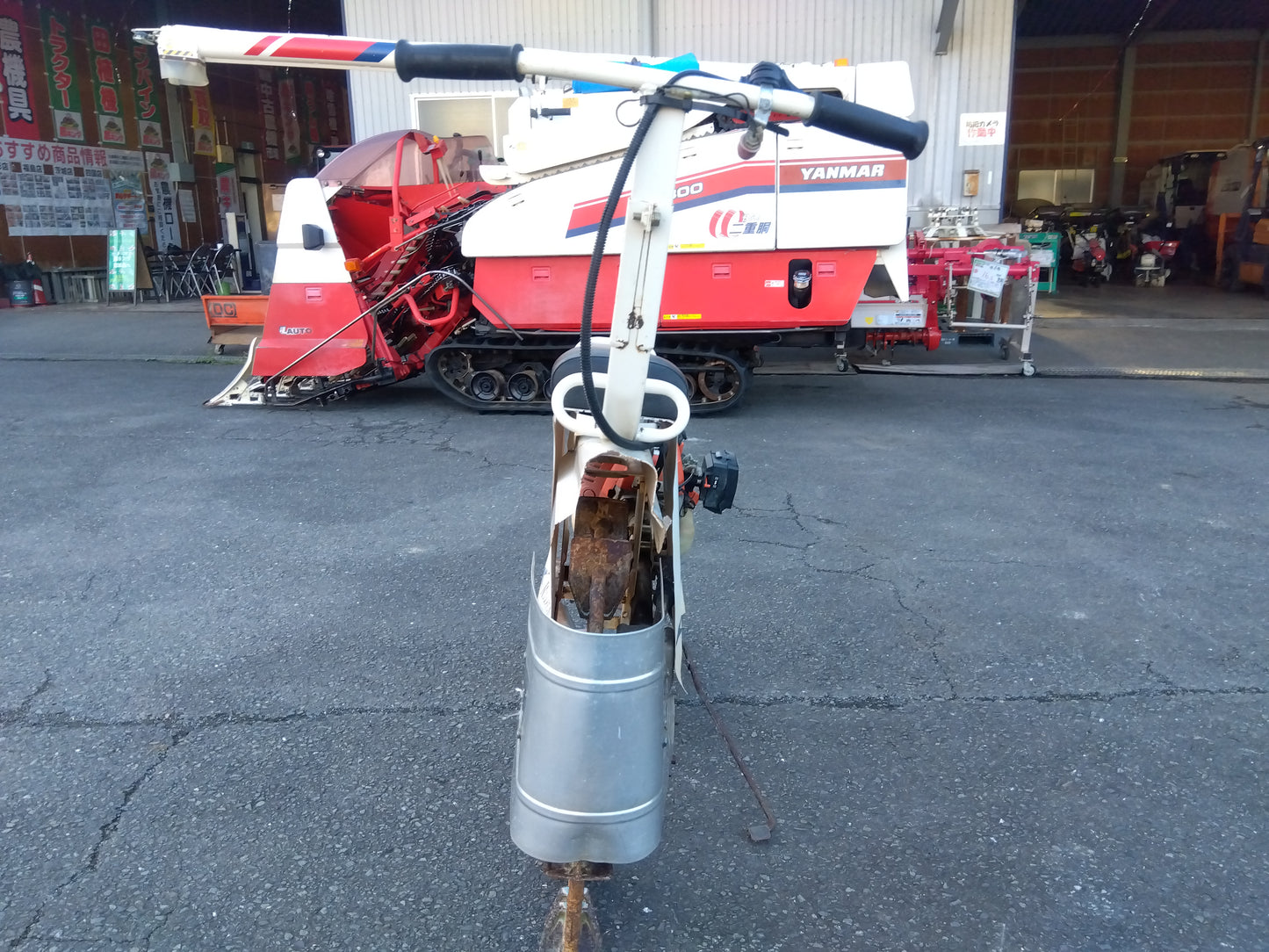 共立　中古　乗用溝切機　MKSE431R　ジャンク品　「宮城店　2361」　