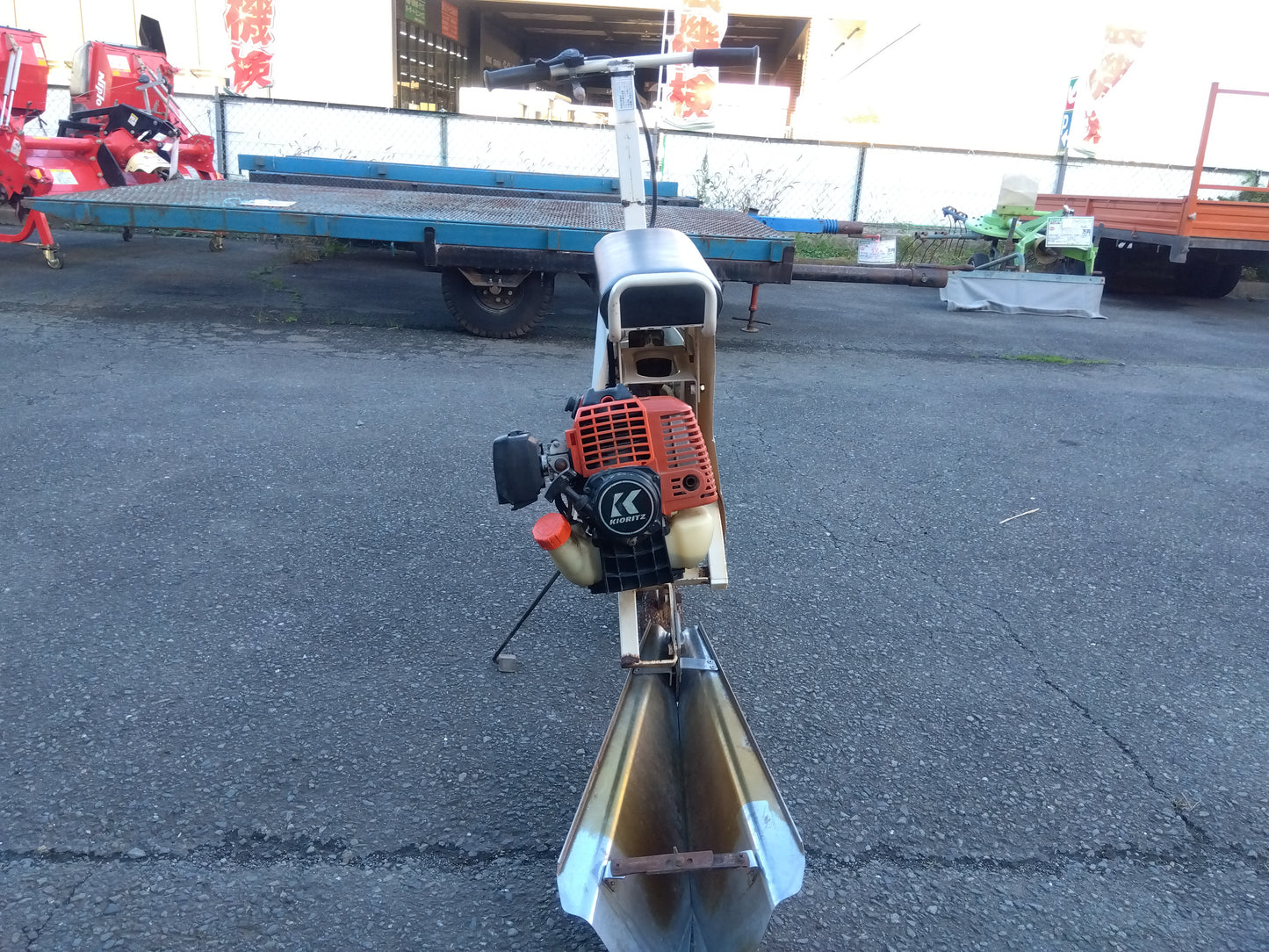 共立　中古　乗用溝切機　MKSE431R　ジャンク品　「宮城店　2361」　