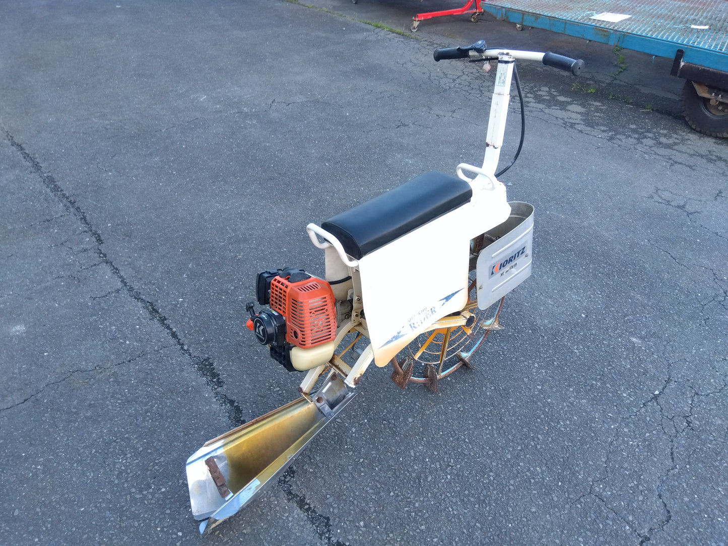 共立　中古　乗用溝切機　MKSE431R　ジャンク品　「宮城店　2361」　