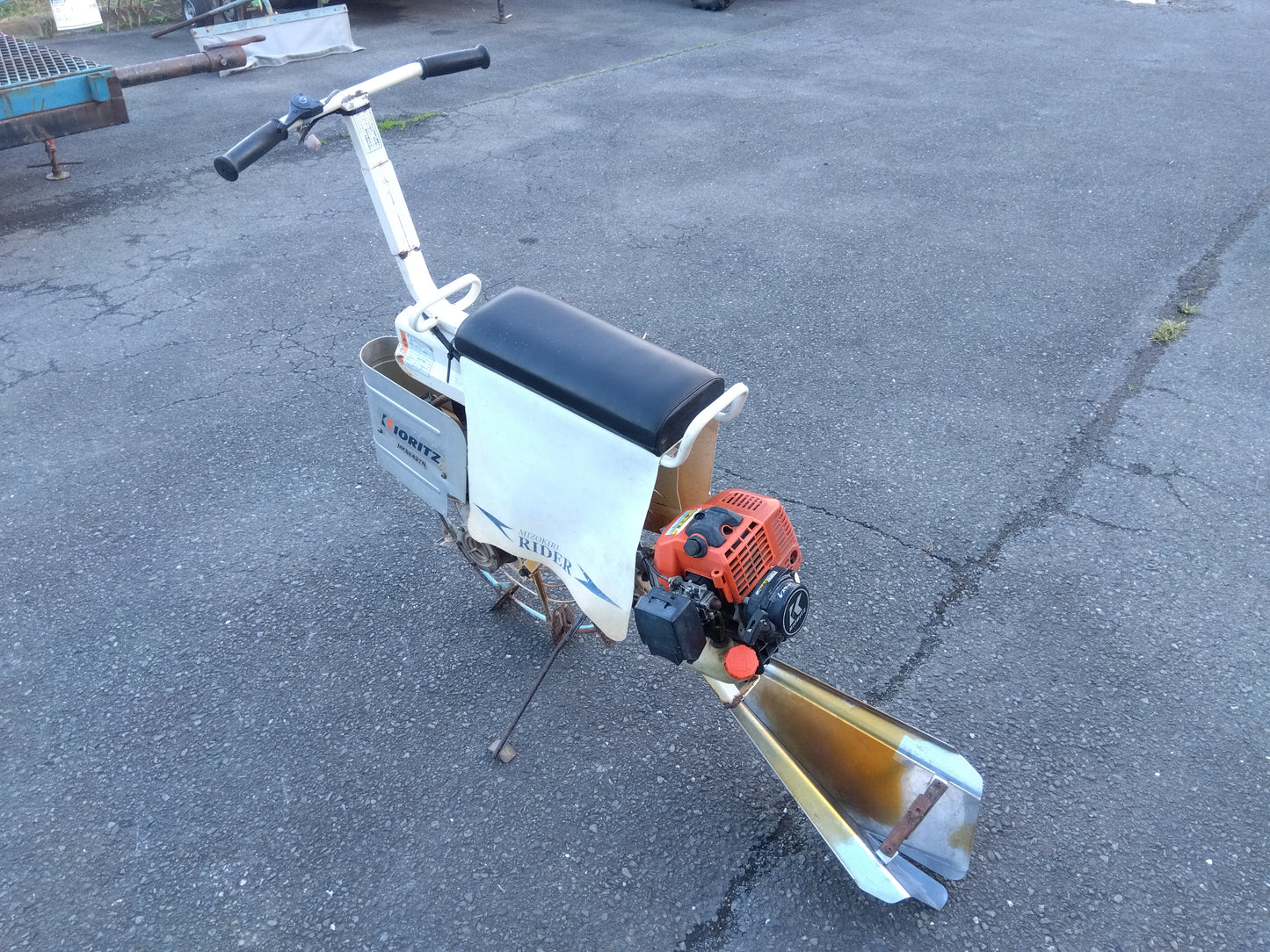 共立　中古　乗用溝切機　MKSE431R　ジャンク品　「宮城店　2361」　