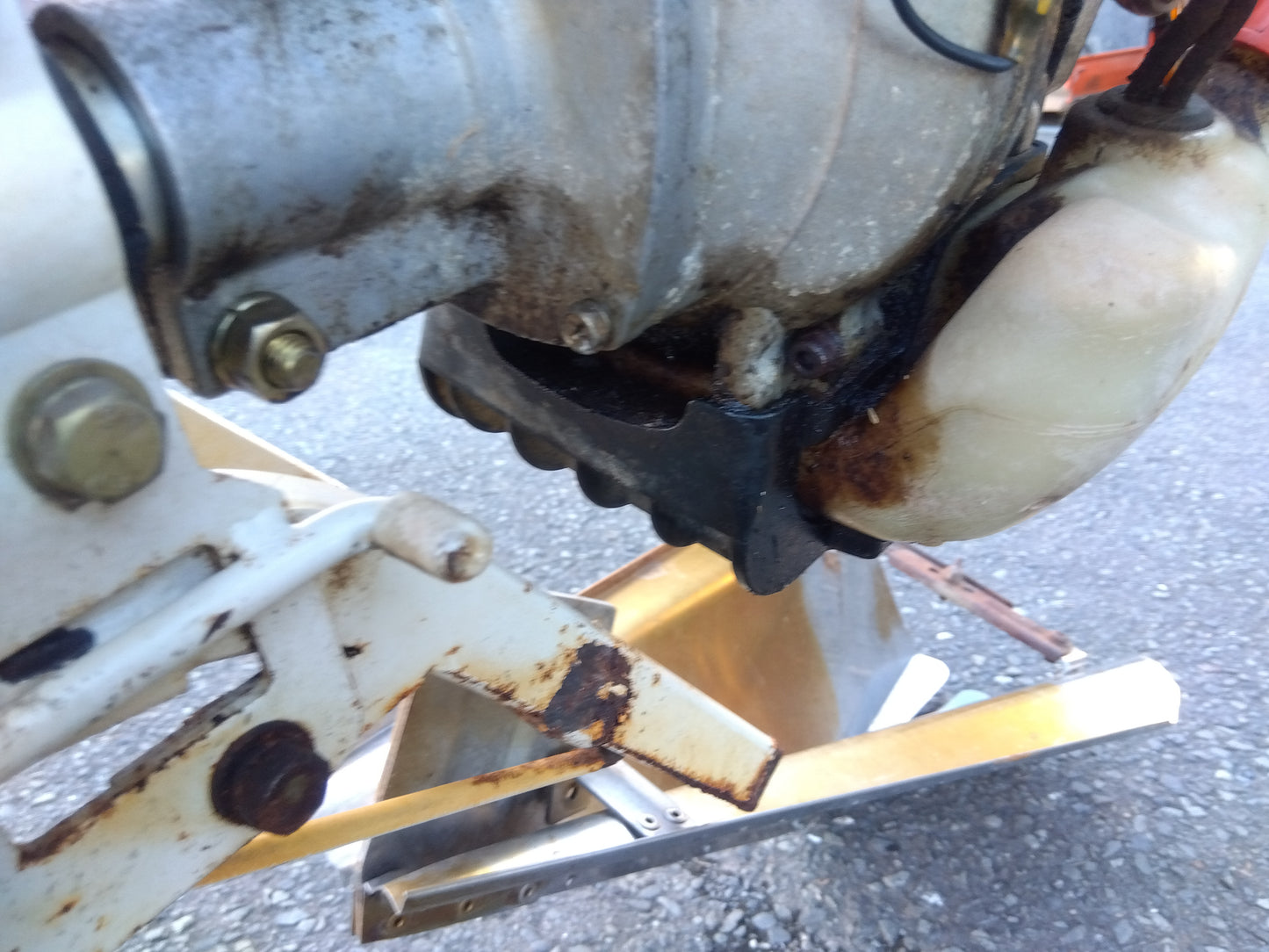 共立　中古　乗用溝切機　MKSE431R　ジャンク品　「宮城店　2361」　