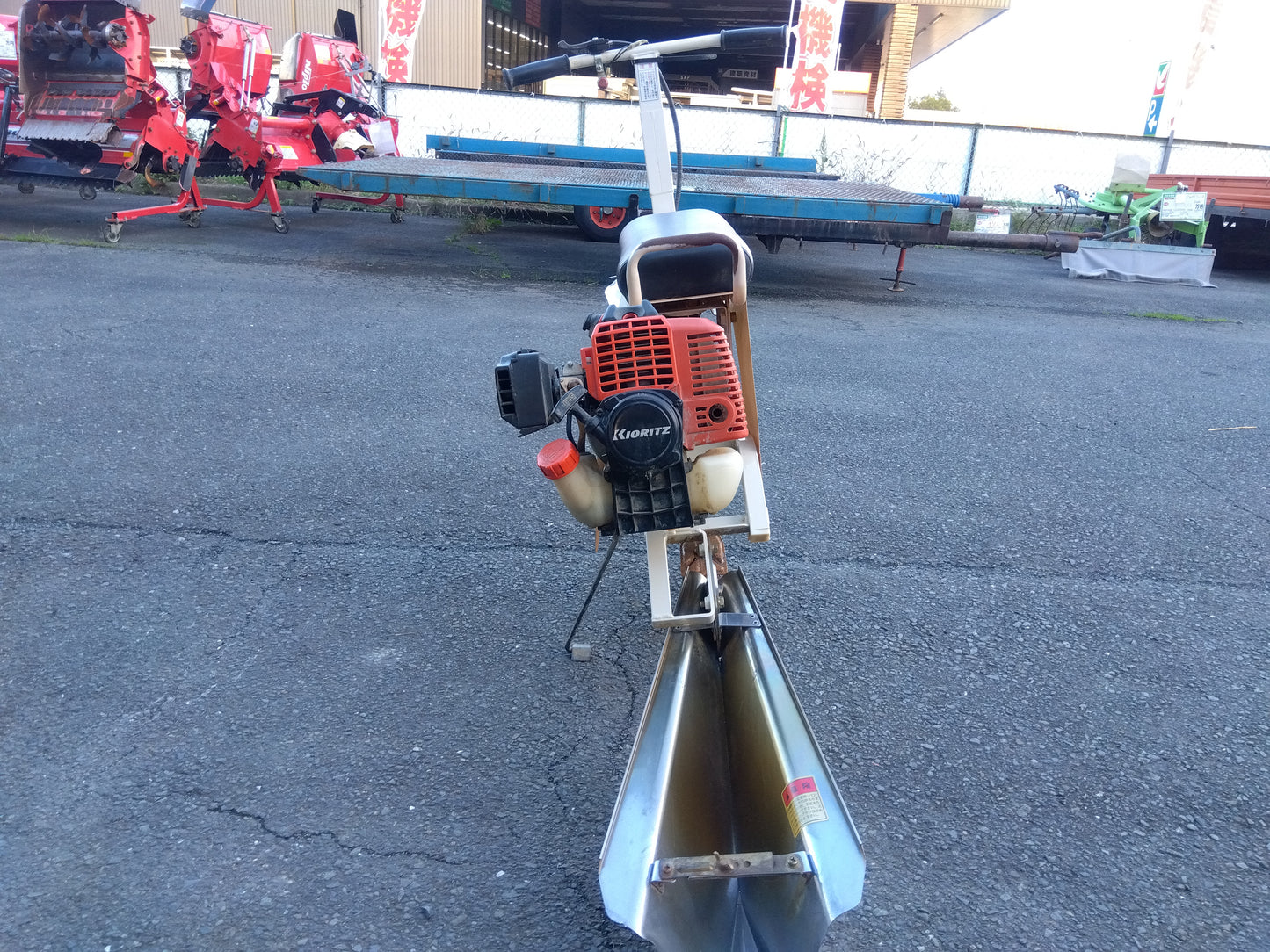 共立　中古　乗用溝切機　MKSE431R　「宮城店　2293」