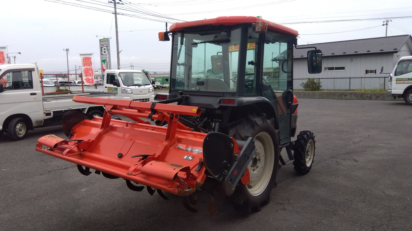 クボタ　中古　トラクター+ロータリー　T245DF+RL165T　「宮城店2386P」