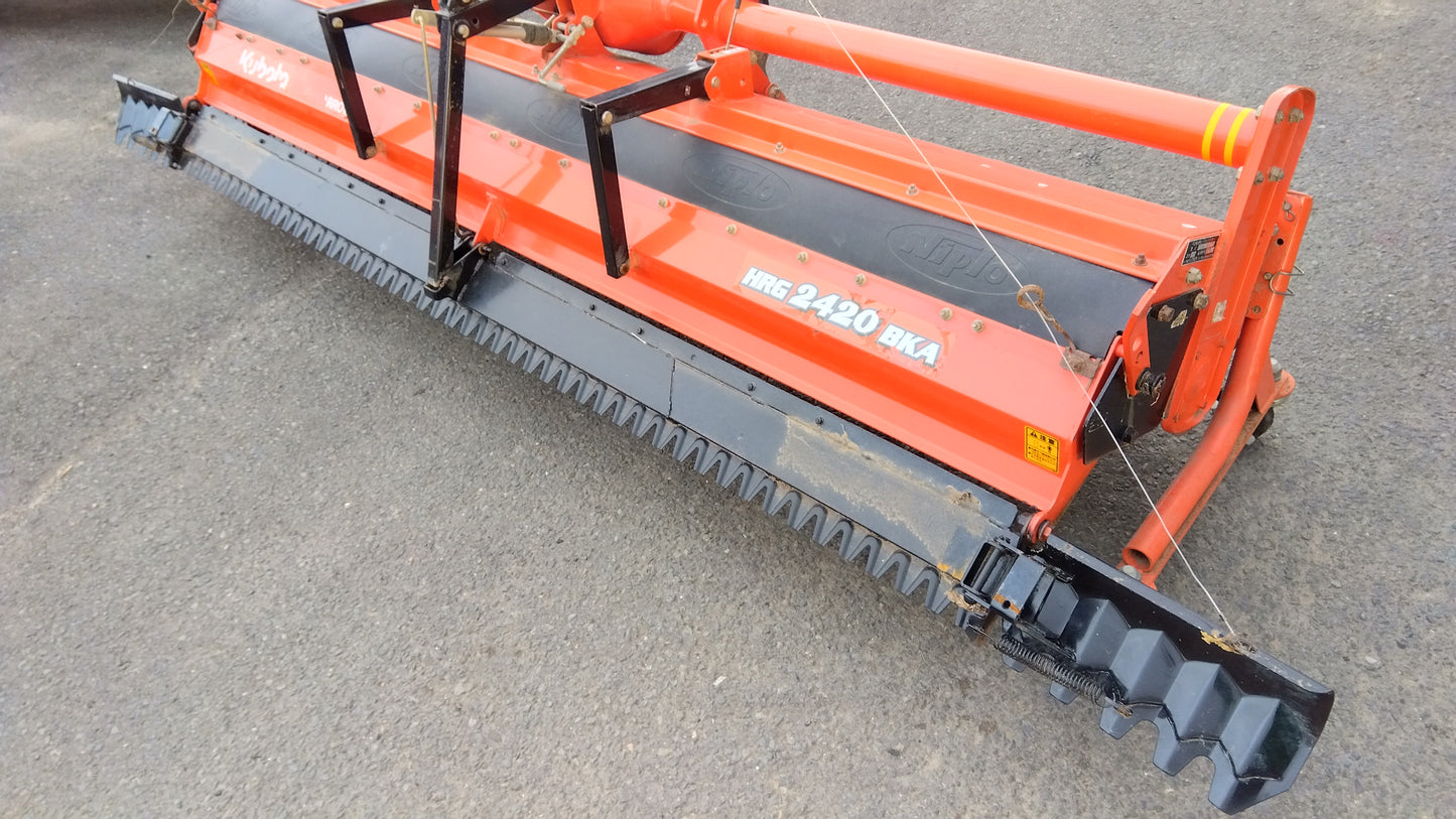 ニプロ(クボタ) 中古 ハロー Bヒッチ 2.4ｍ HRG2420BKA(宮城店 2387)
