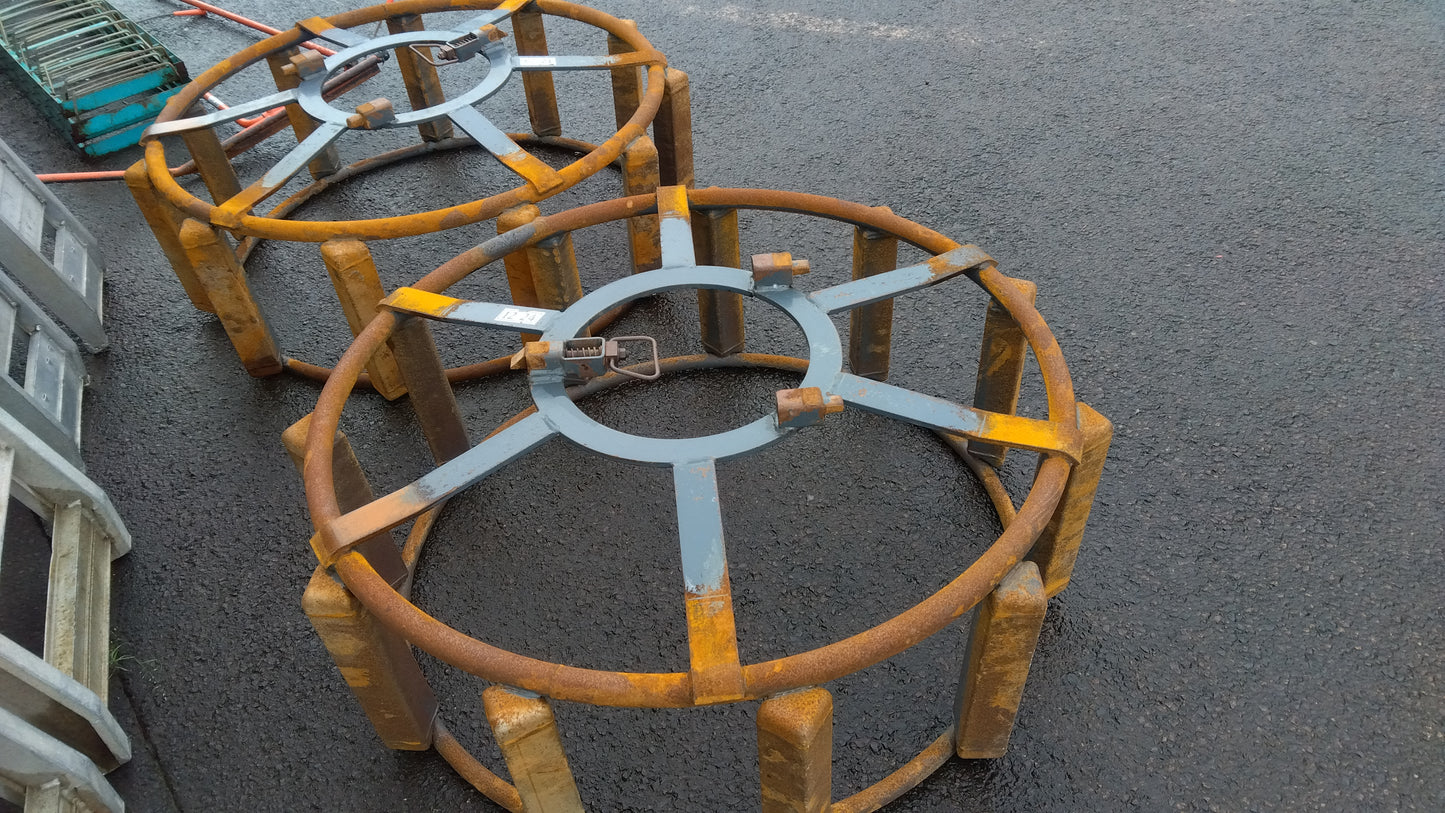 不明　中古　カゴ車輪　12-24　山形店