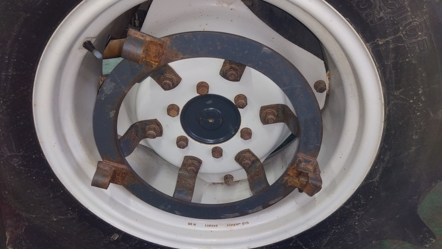 不明　中古　カゴ車輪　12-24　山形店