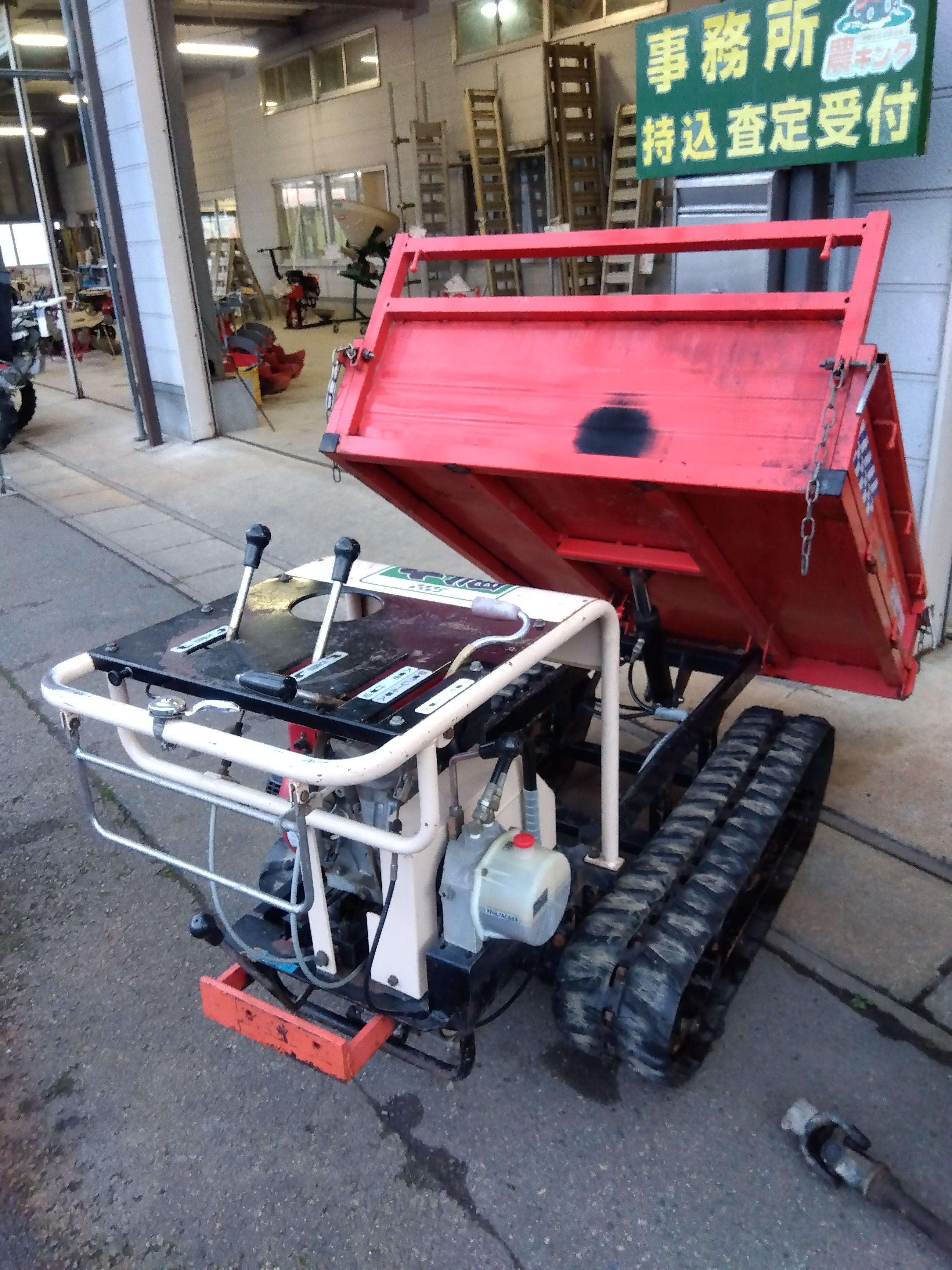 佐藤製作所 運搬車 SC431LDA【山形店 9443】部品取り・ジャンク品 – 農