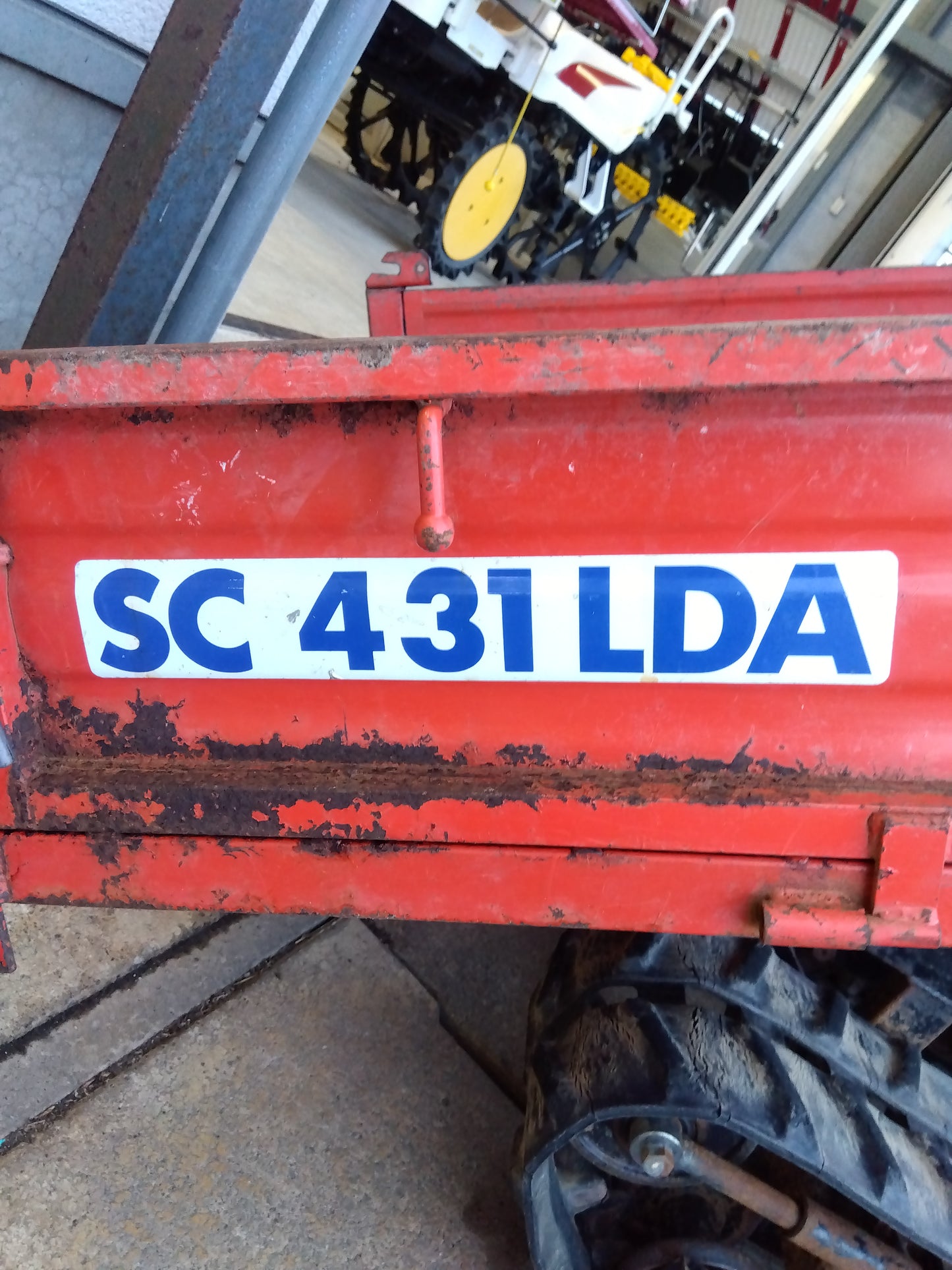佐藤製作所 運搬車 SC431LDA【山形店 9443】部品取り・ジャンク品