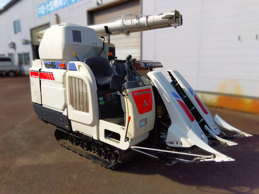 三菱 自脱式2条コンバイン VM4G（VMS16G）ワイドクローラー仕様【山形店】