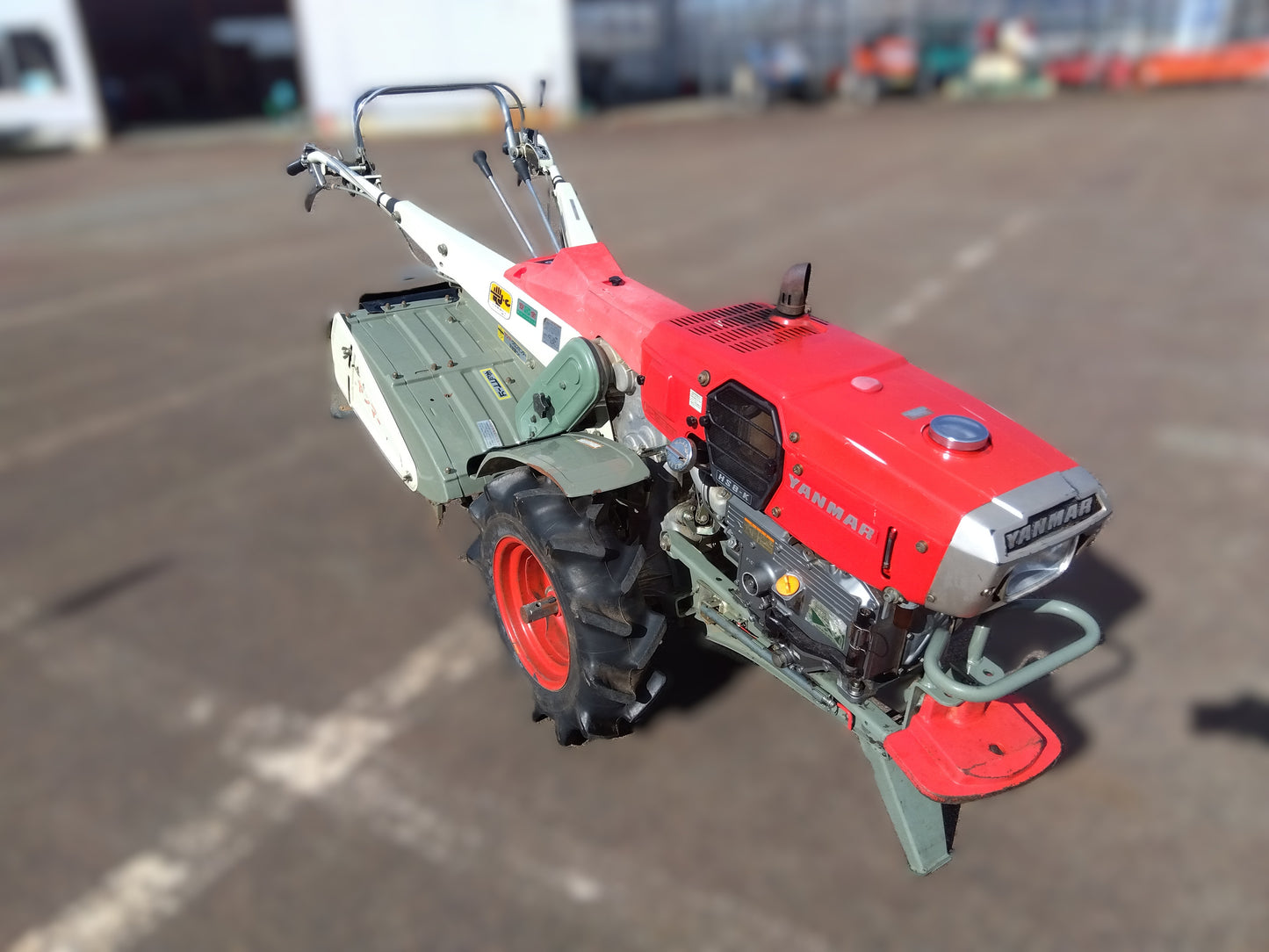 【ジャンク品/店舗限定販売】ヤンマー ディーゼル耕うん機 YC850+HS8-K【山形店】S