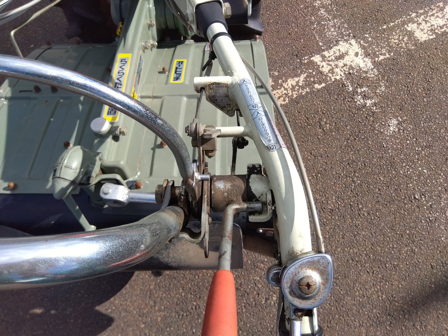 【ジャンク品/店舗限定販売】ヤンマー ディーゼル耕うん機 YC850+HS8-K【山形店】S