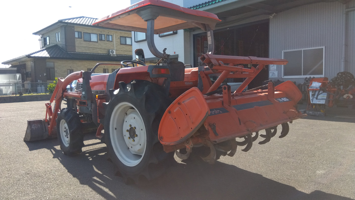 クボタ　中古　トラクター+ロータリー　GL300＋R6G　「宮城店2463P」