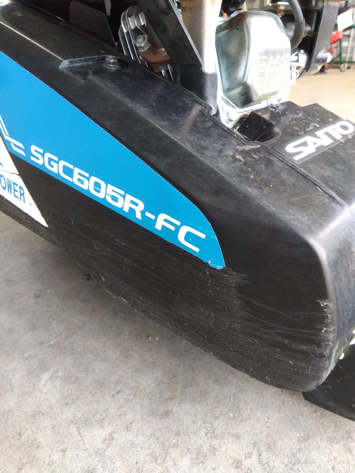 斎藤農機 中古 畦畔草刈機 SGC605R-FC 【山形店 9514】