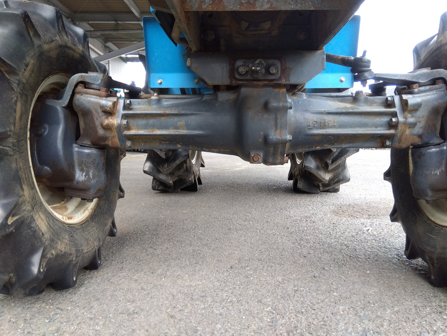 三菱 中古 トラクター+ロータリー MT2001D +P1431S  「宮城店2475」