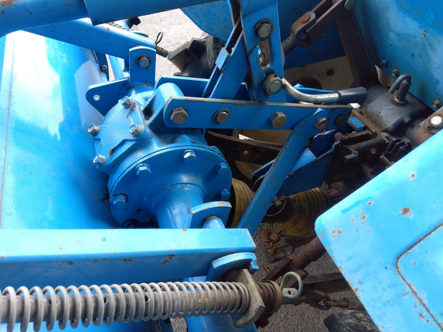 三菱 中古 トラクター+ロータリー MT2001D +P1431S  「宮城店2475」