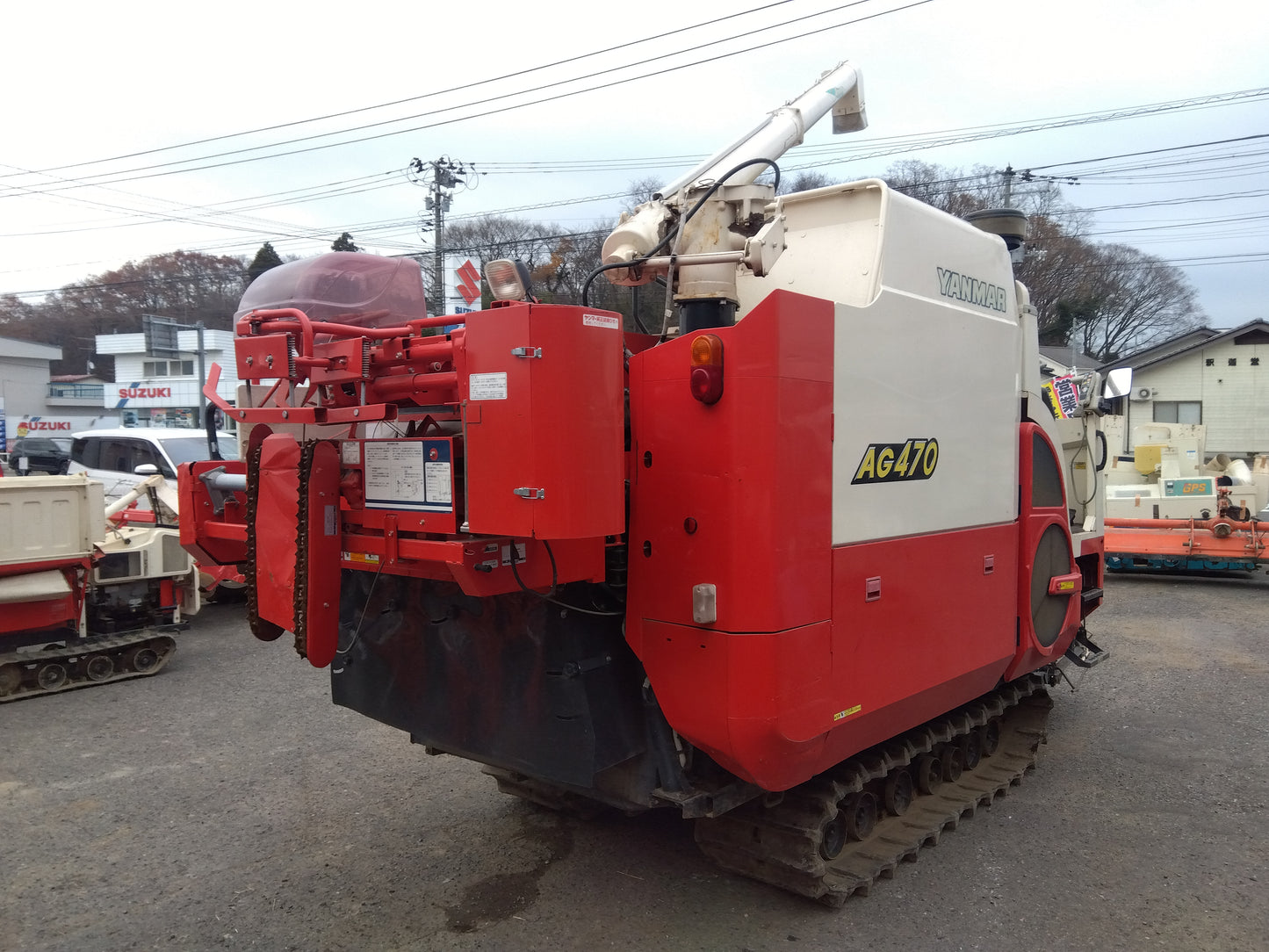 ヤンマー　中古　コンバイン　AG470　【要整備品・部品取り用】