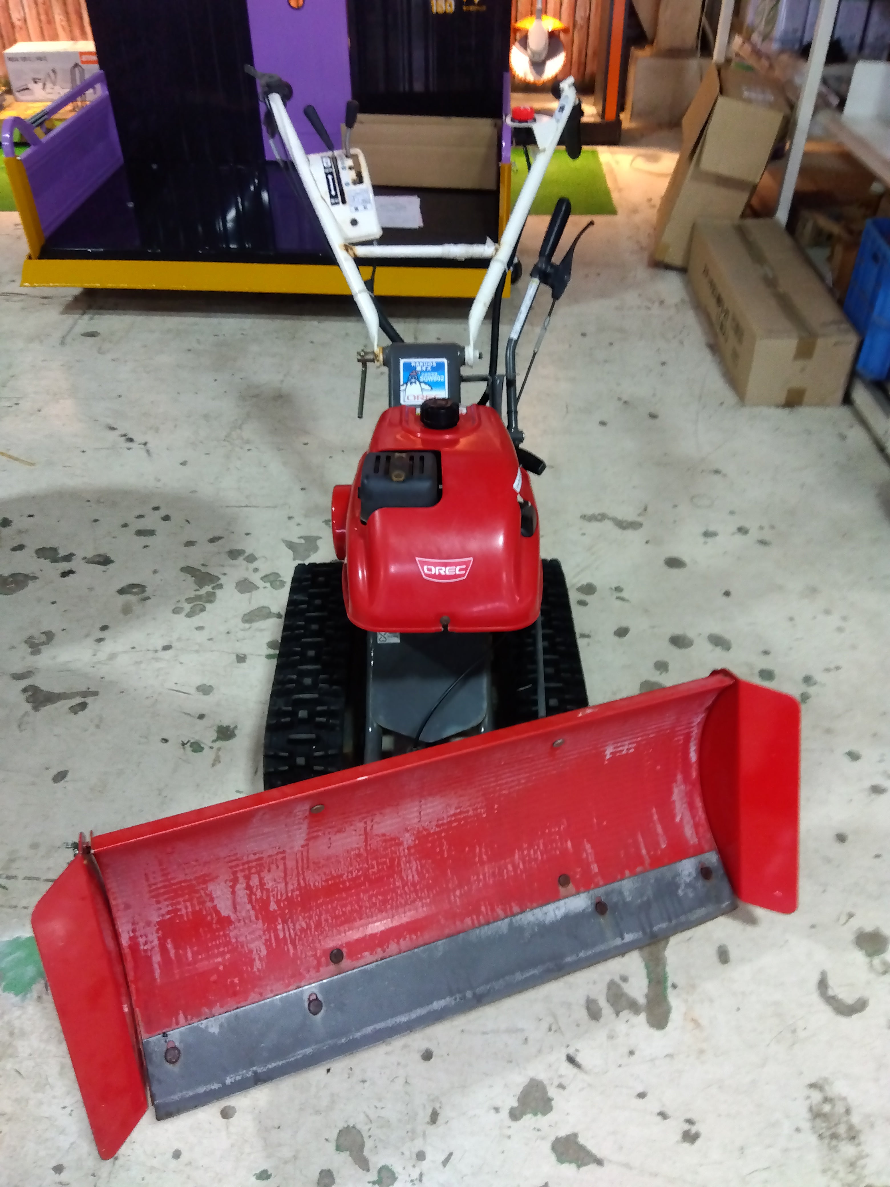 中古　除雪機　Poulan PRO 動作OK 和同除雪機SB692H スノーブレード 貴重な中型ドーザーも最終章ザン1台！