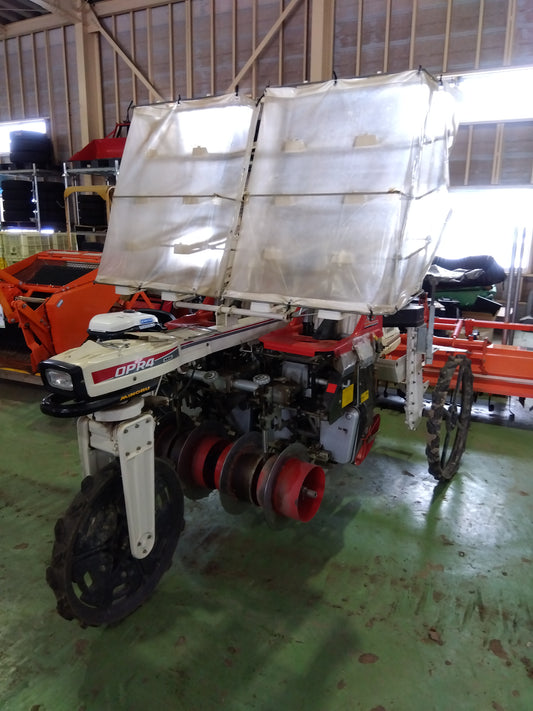 みのる産業 中古 乗用移植機（玉ねぎ用）OPR-4 【山形店 9563】ジャンク 部品取り