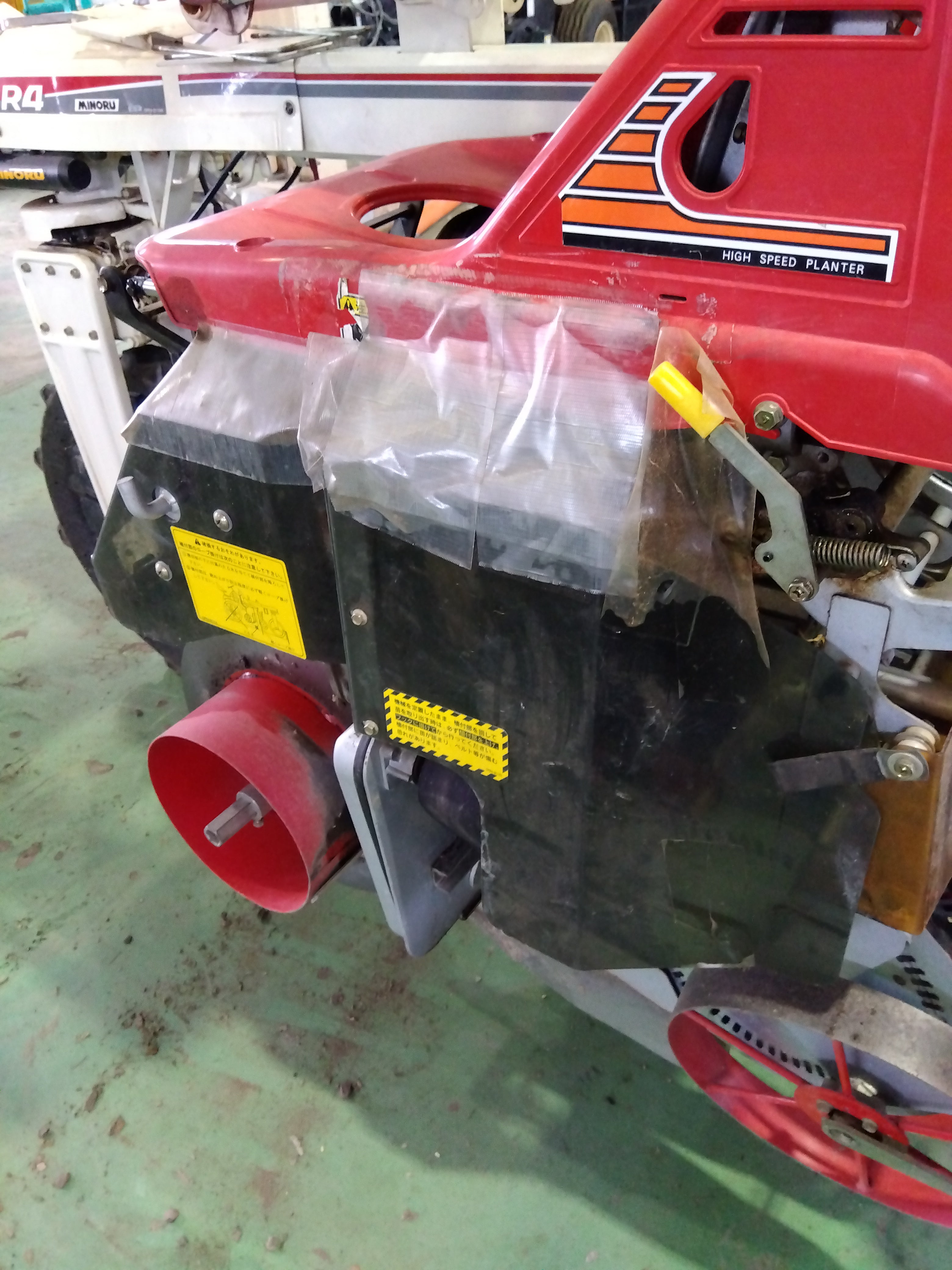 みのる産業 中古 乗用移植機（玉ねぎ用）OPR-4 【山形店 9563