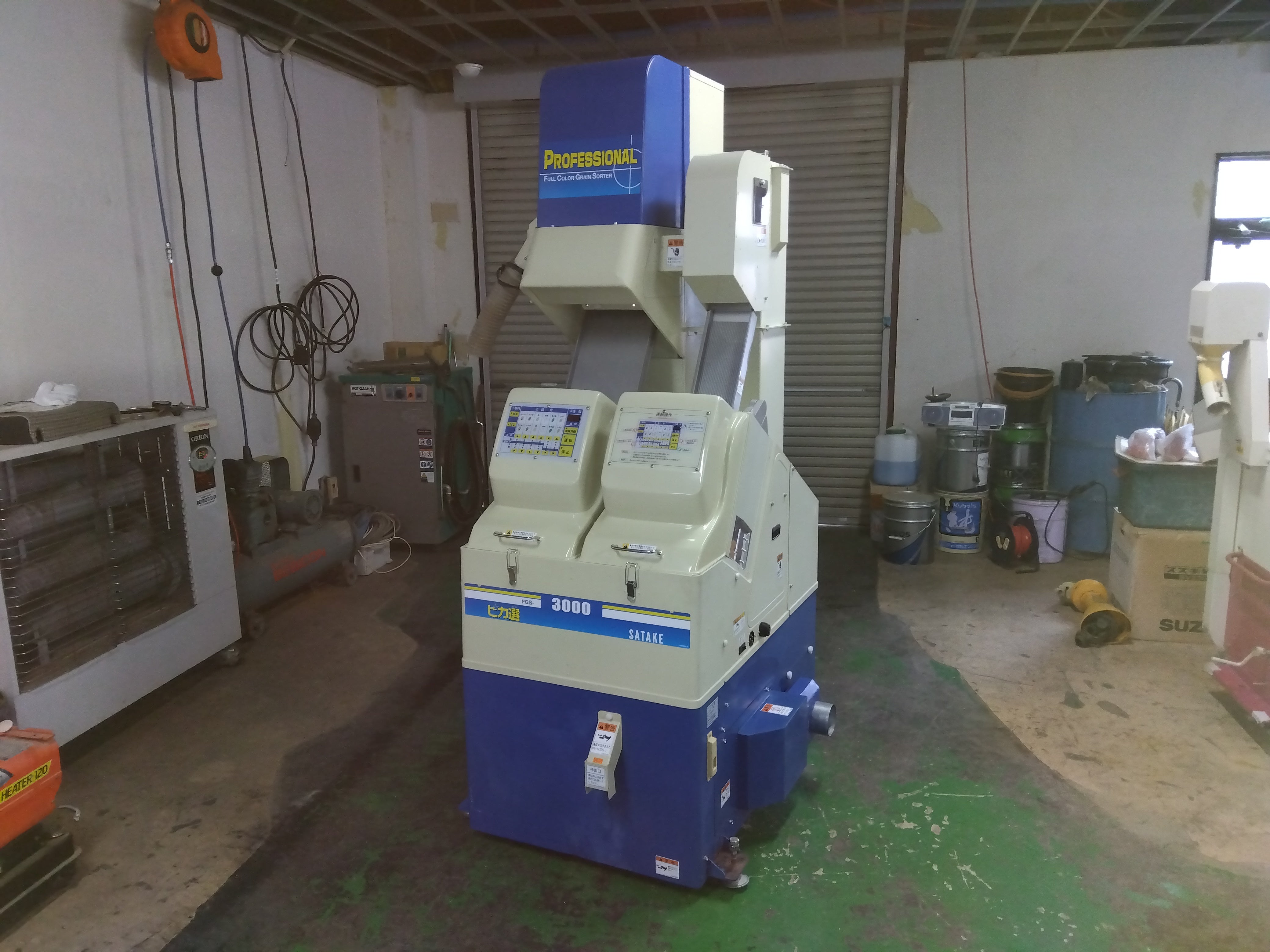 サタケ 中古 色彩選別機 FGS-3000（1） – 農キング