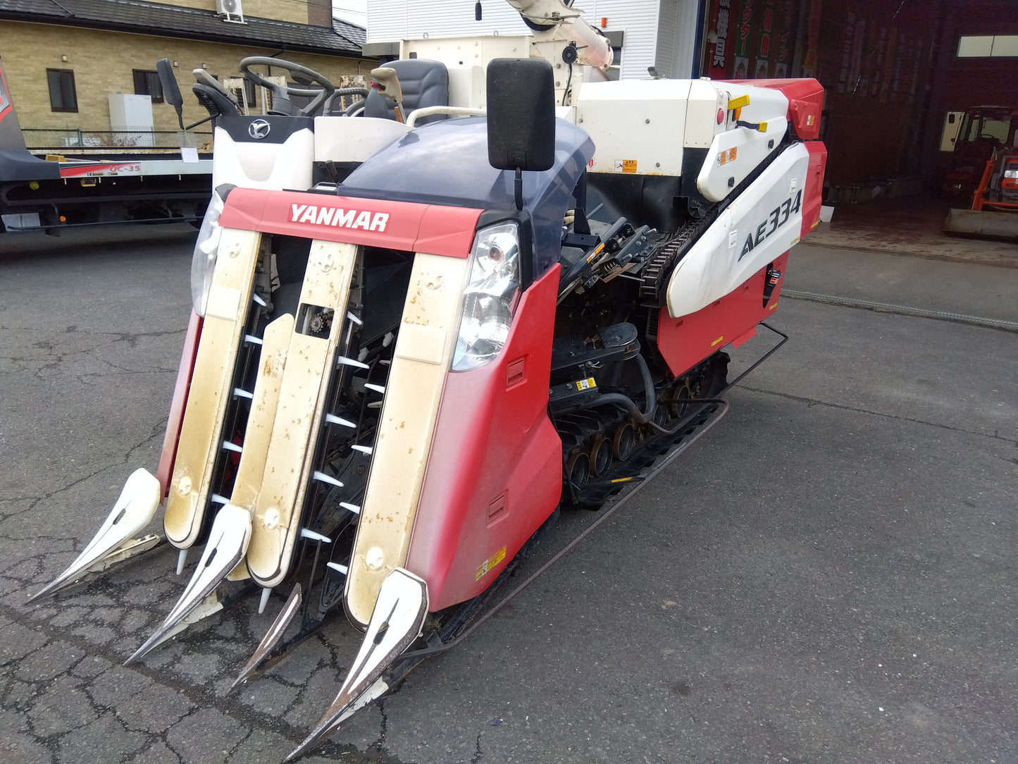 ヤンマー 中古 コンバイン AE334 「宮城店2508」