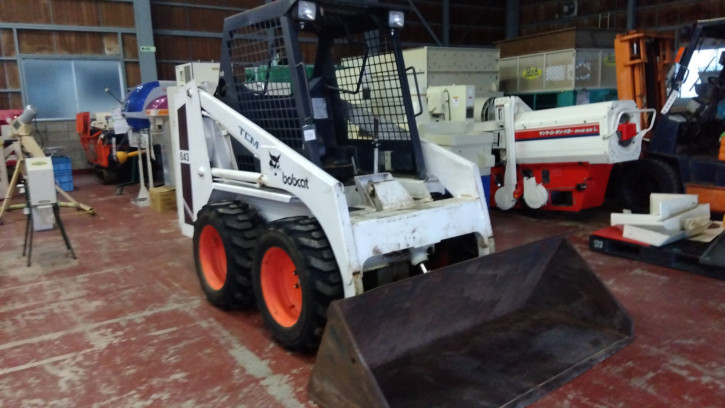 TCM　中古　スキッドステアローダー　ボブキャット643　「宮城店2539」