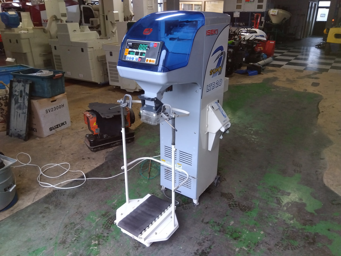 イセキ　中古　選別計量機　LTB-20
