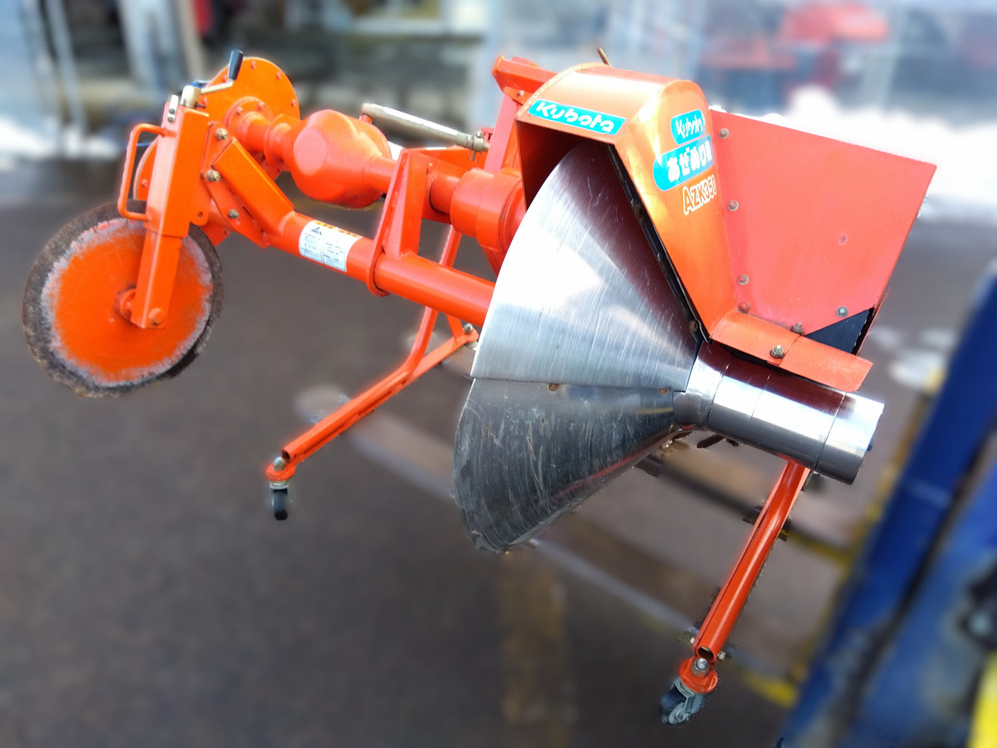 【ジャンク品/部品取り】クボタ 畦塗り機 AZK-350【山形店9607】