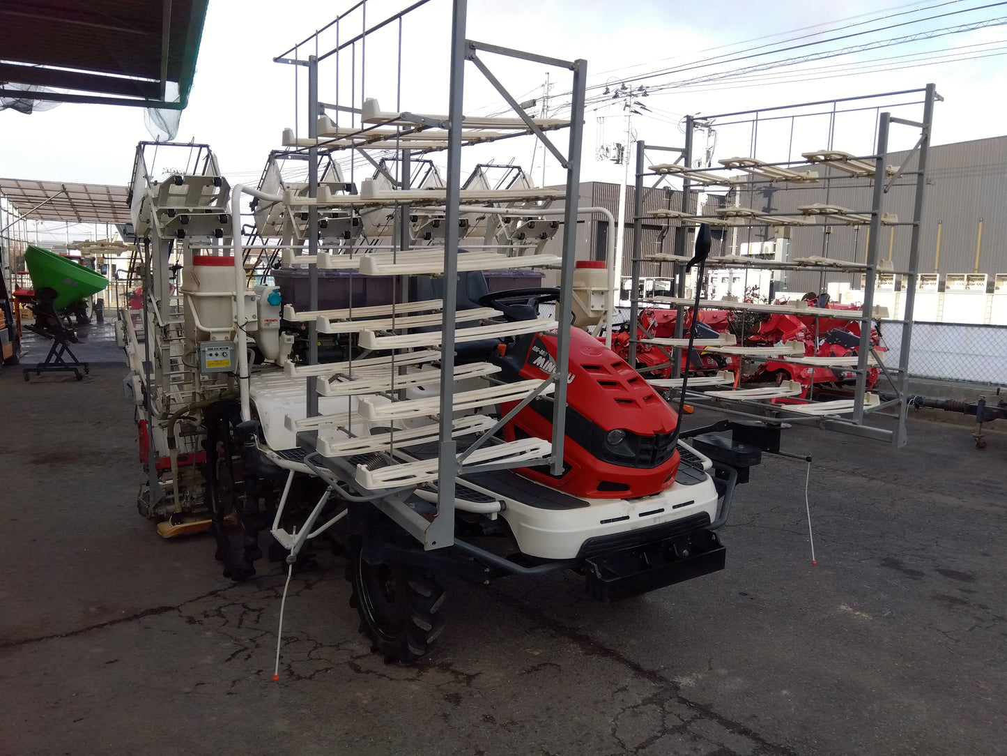 みのる 中古 成苗ポット乗用田植機  『宮城店2605P』