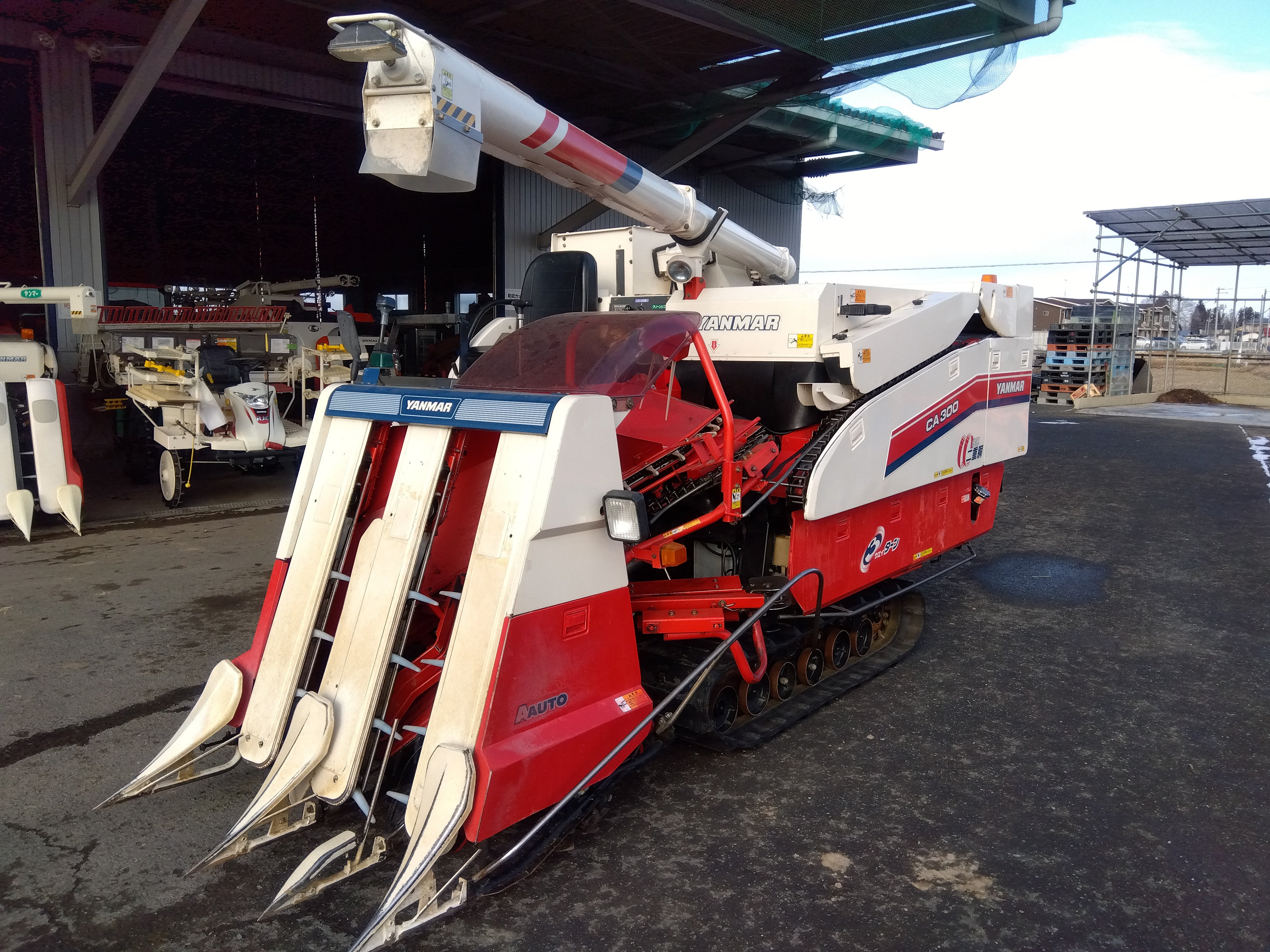 ヤンマー 中古 コンバイン CA300 『宮城店2602』 – 農キング