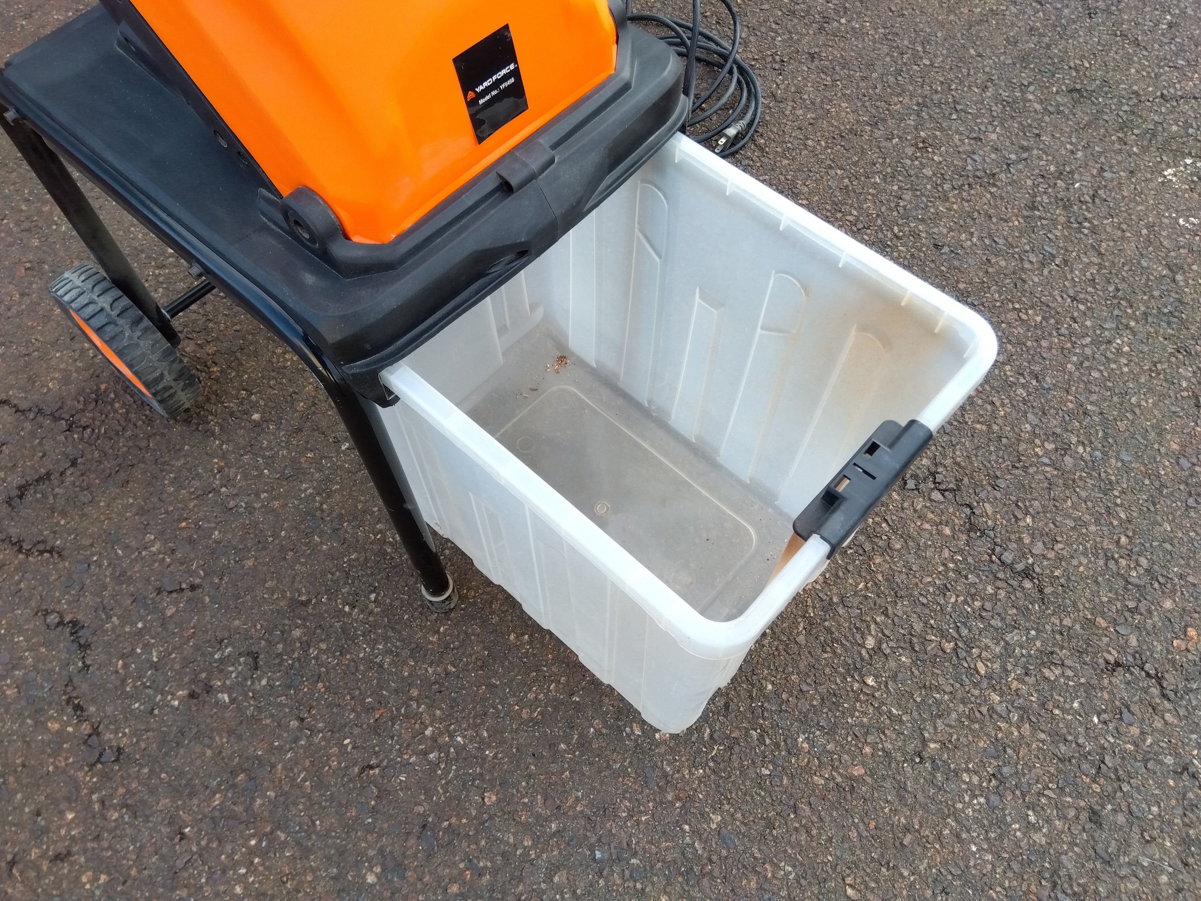 YARD FORCE 枝シュレッダー YF5458【山形店9671】 – 農キング